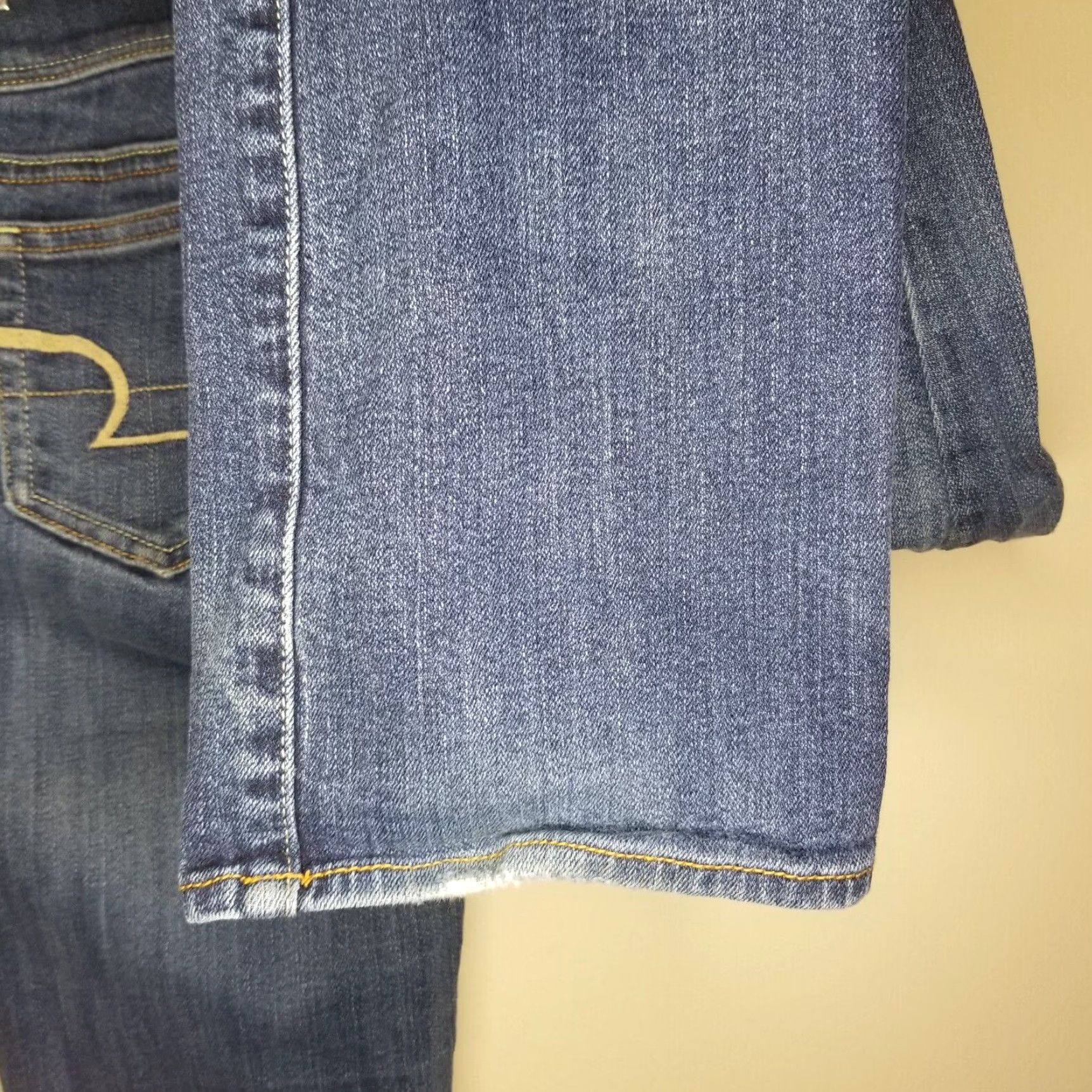 American Eagle Outfitters American Eagle Jeans Womens Slim Bootcut Blue Size 4 Stretch Size 27" / US 4 / IT 40 - 7 Thumbnail