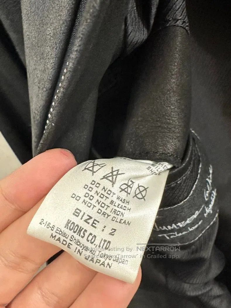 Number (N)ine Number (N)ine 06AW Noir Leather Jacket. Size US M / EU 48-50 / 2 - 6 Thumbnail