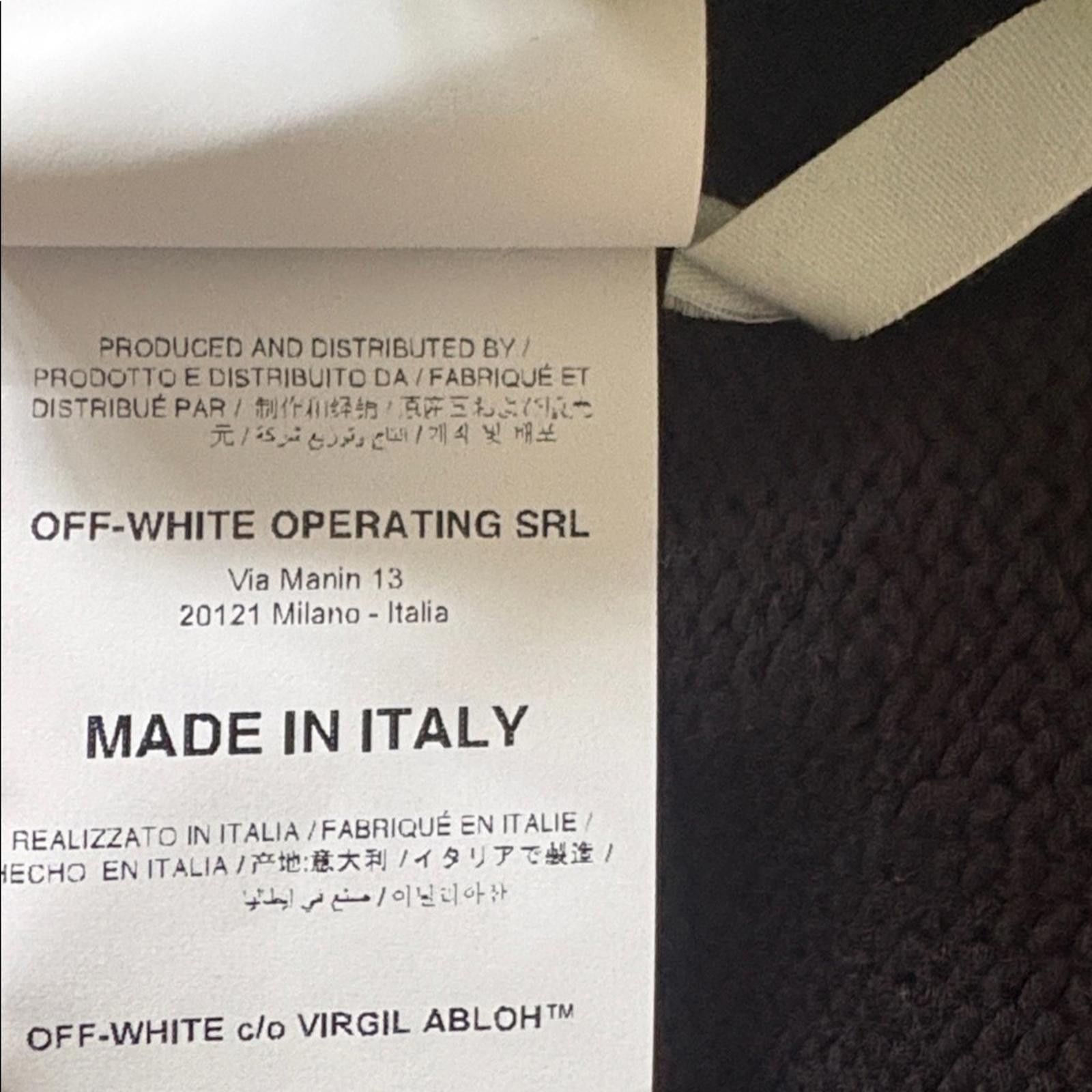 Off-White OFF-WHITE Archival FW19 Graffiti Arrow Sweater Virgil Abloh Size M / US 6-8 / IT 42-44 - 12 Thumbnail