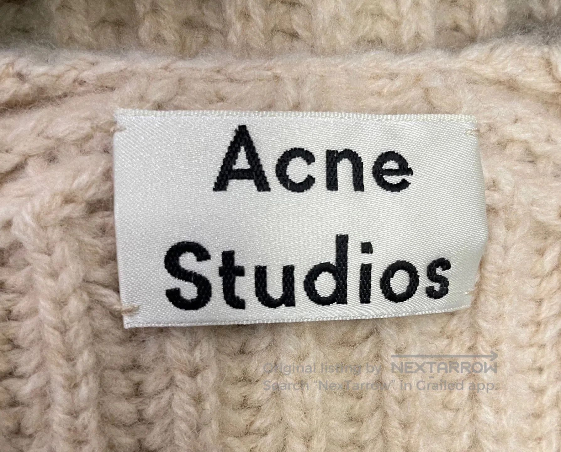Acne Studios Acne Studios Beige V. Size US S / EU 44-46 / 1 - 5 Thumbnail