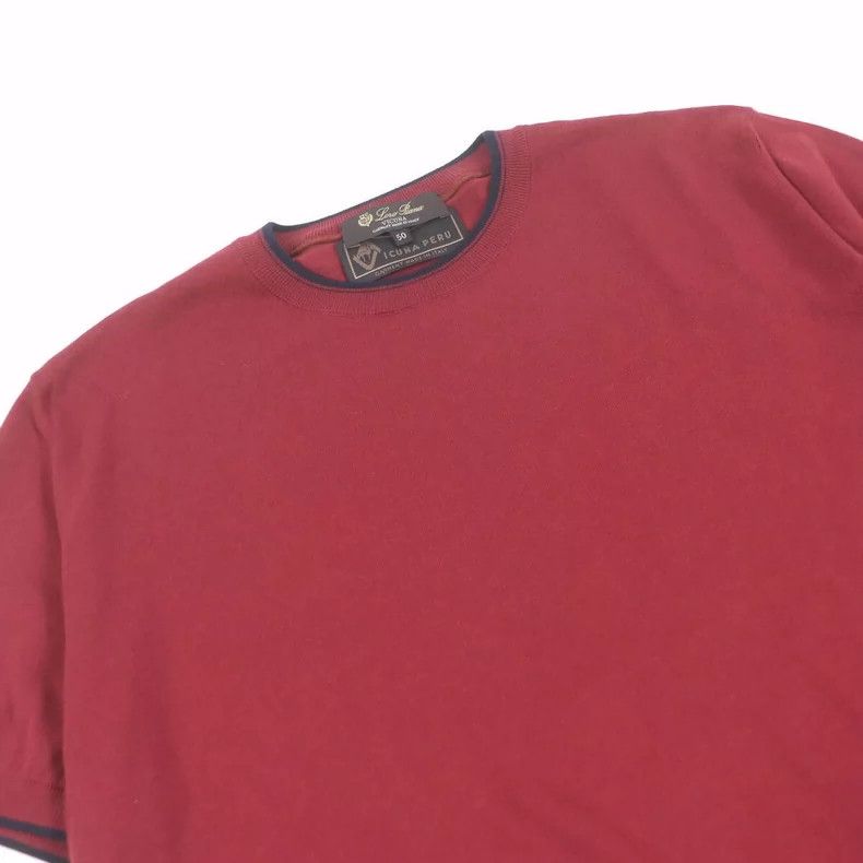 Loro Piana LORO PIANA Luo Ma Mao Island cotton blend T-shirt Size M / US 6-8 / IT 42-44 - 2 Thumbnail