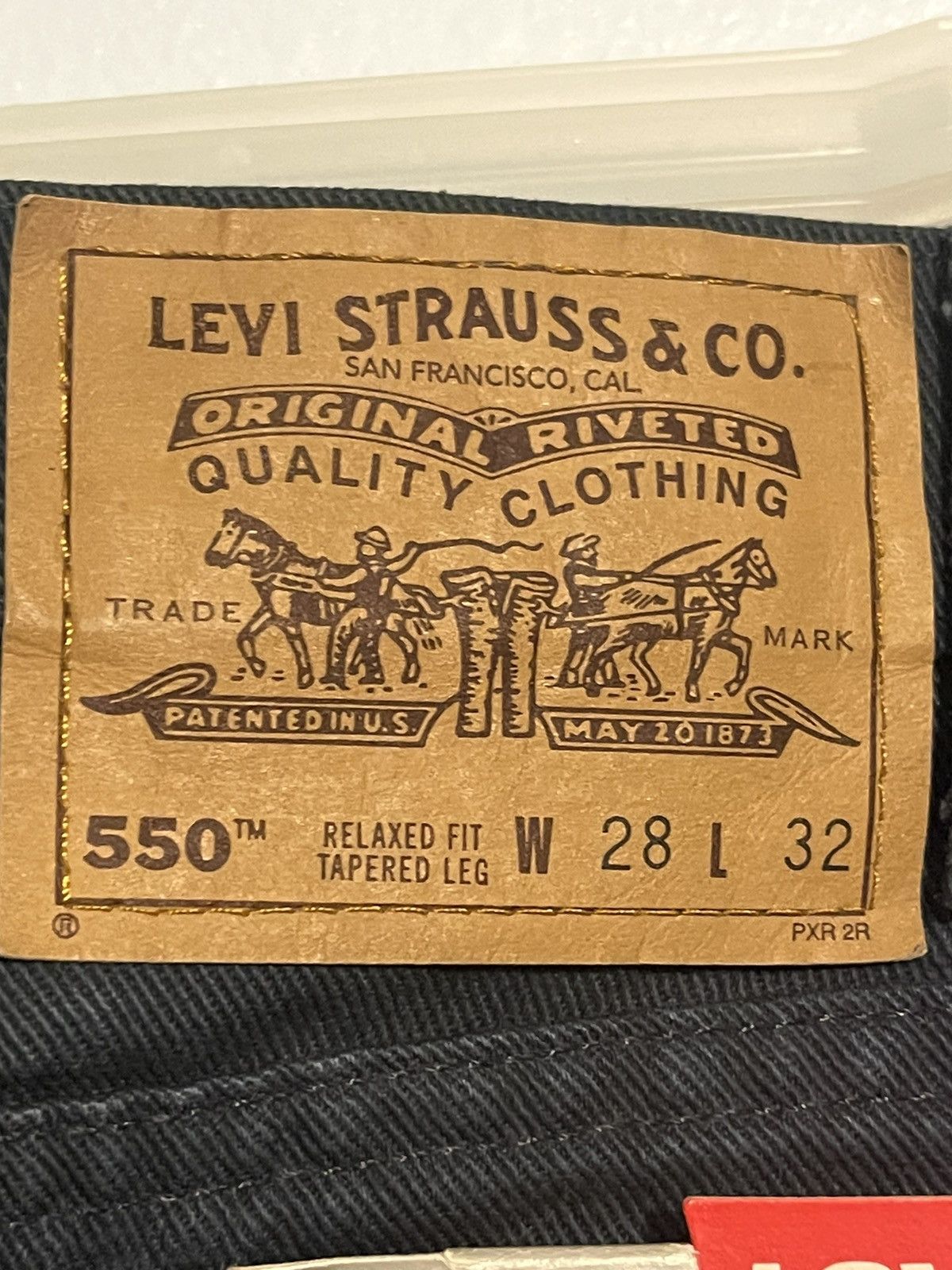 Levi's × Vintage 1994 Deadstock Orange Tabs Levi’s Pants Size US 28 / EU 44 - 6 Thumbnail