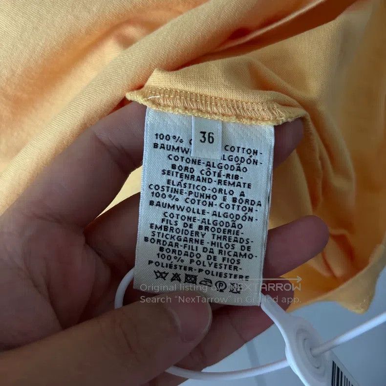 Other Hermes Yellow Short Sleeve Shirt Size XS / US 0-2 / IT 36-38 - 4 Thumbnail