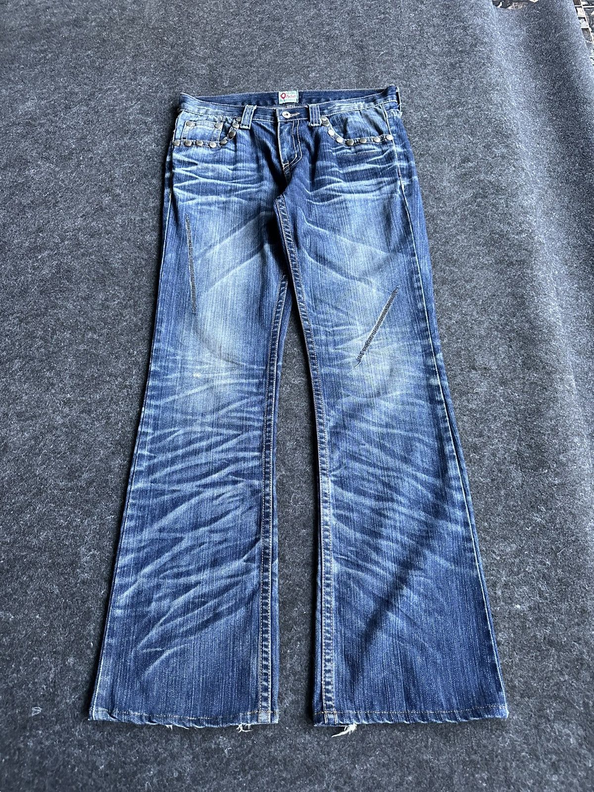 Hysteric Glamour O Pinball Flare Stone Washed Vintage Denim 32x32 D390 Size US 32 / EU 48 - 1 Thumbnail