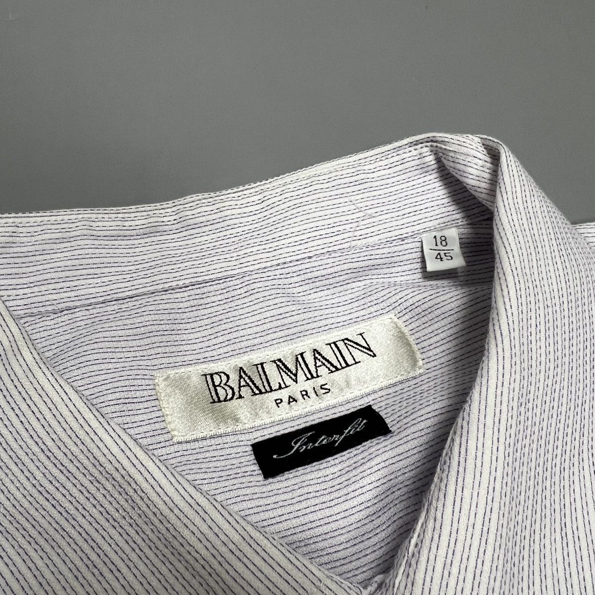 Balmain × Vintage Balmain vintage mens shirt Size US L / EU 52-54 / 3 - 8 Thumbnail