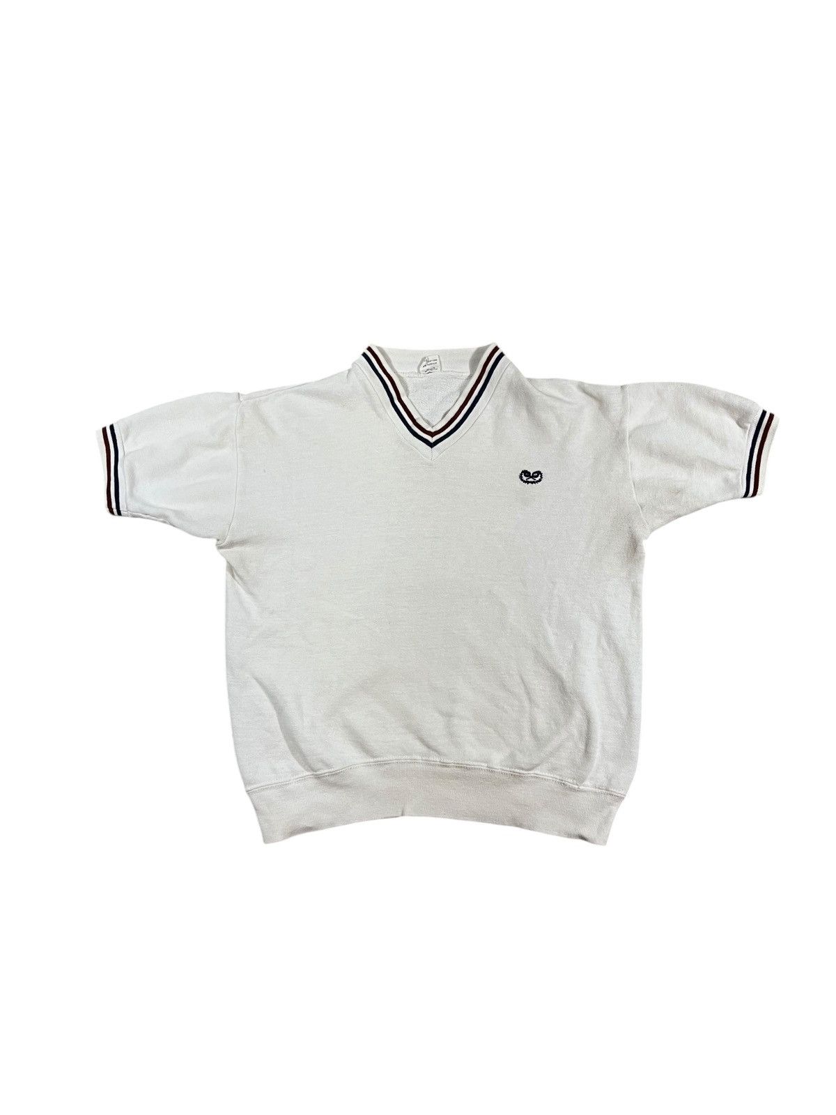 Vintage Vintage 60s Short Sleeve Crewneck Sweatshirt Size M / US 6-8 / IT 42-44 - 1 Thumbnail