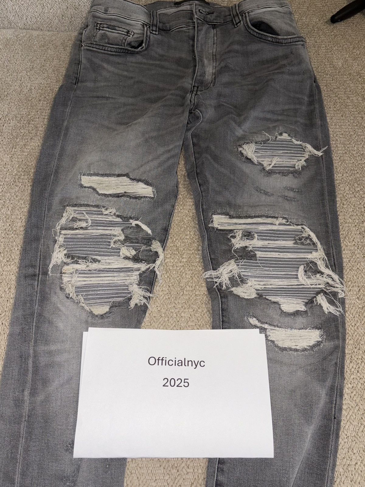 Amiri Rare Mx1 amiri denim worn about twice Size US 30 / EU 46 - 1 Thumbnail