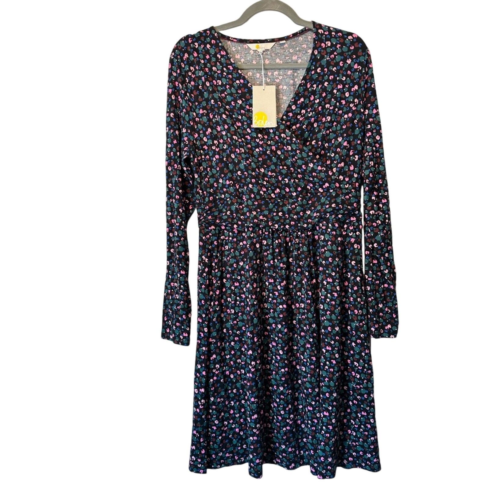 Boden Boden Layla Floral Wrap Dress Size 10 Size L / US 10 / IT 46 - 1 Thumbnail