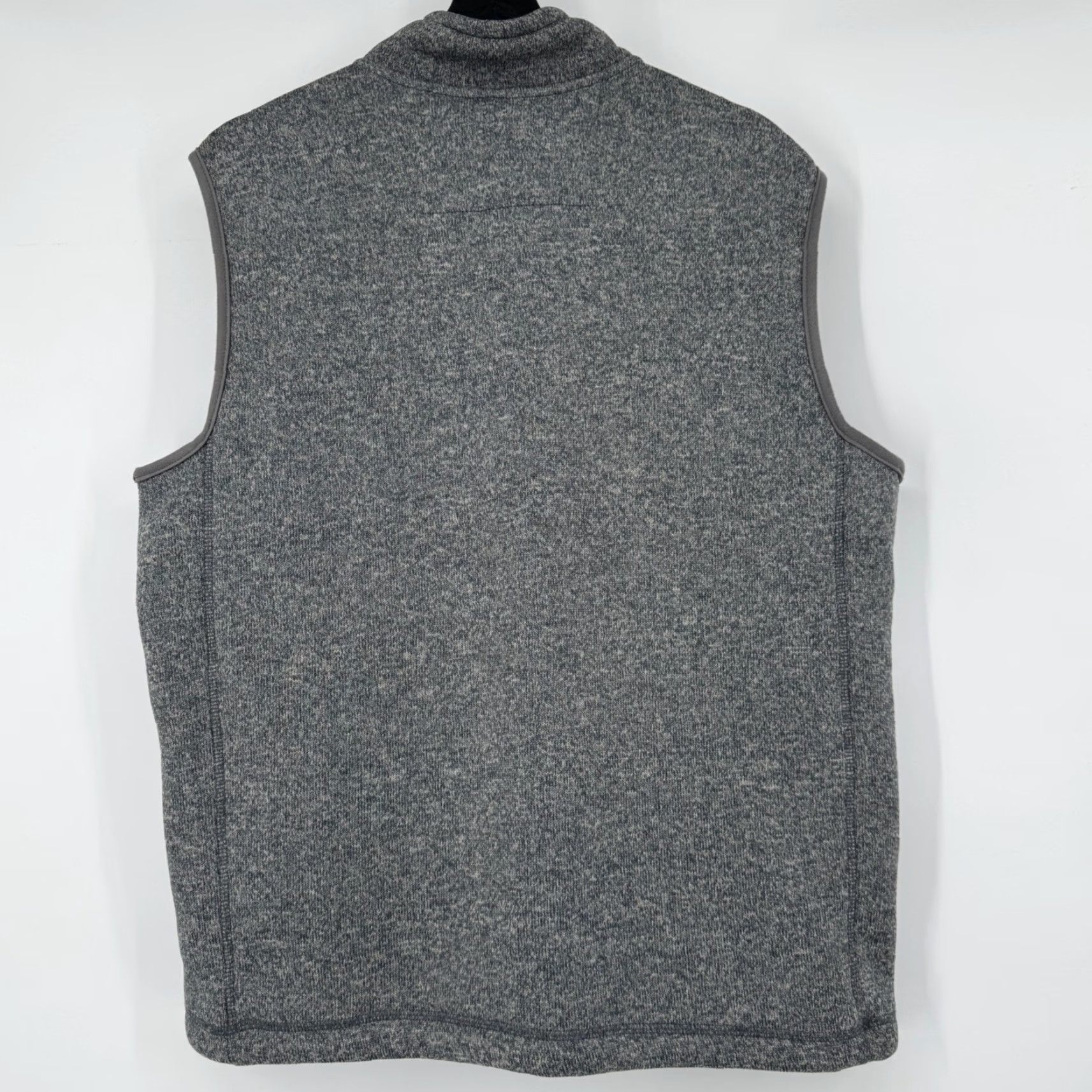 Vintage Smiths Mens Vest XL Fleece Heathered Gray Full Zip Pockets Gray Pockets Casual Outdoor Athletic Warm Size US XL / EU 56 / 4 - 2 Thumbnail