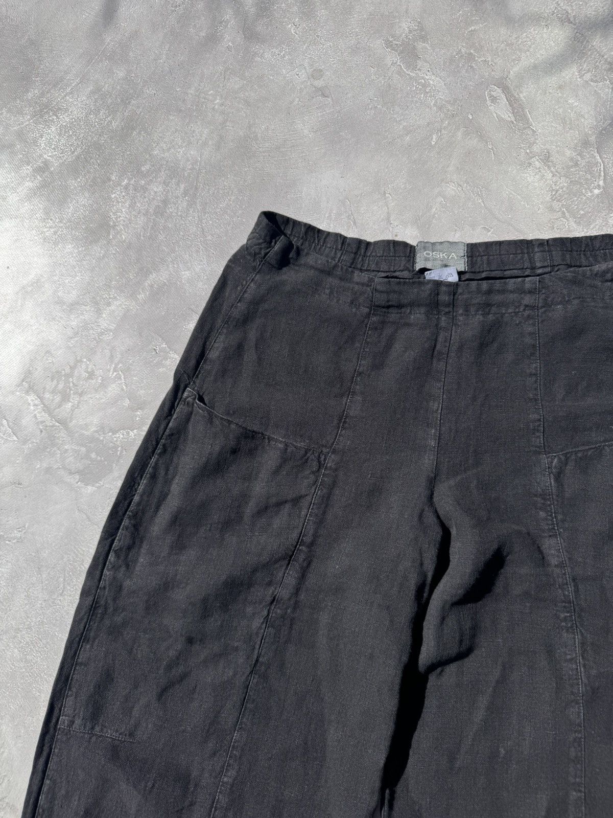 OSKA Vintage OSKA Linen Baggy Pants Size 1 Size 30" / US 8 / IT 44 - 7 Thumbnail
