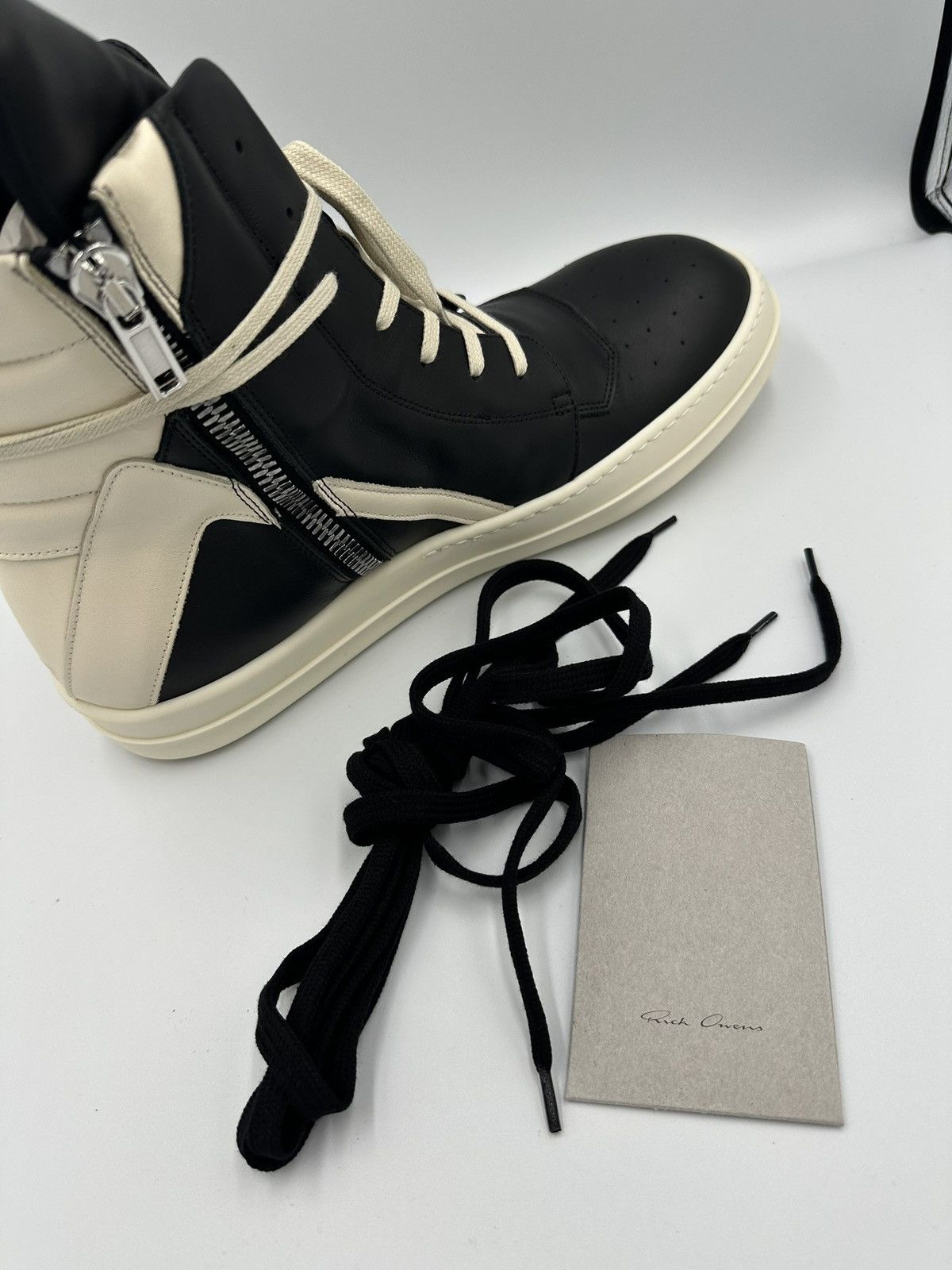 Rick Owens Rick Owens Geobasket Size US 13 / EU 46 - 12 Thumbnail
