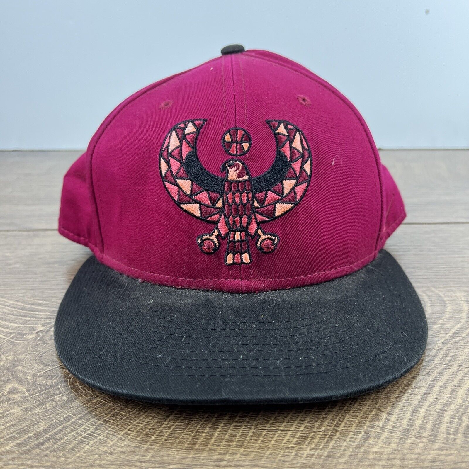 Nike Atlanta Hawks Nike Hat Maroon Snapback Red Adjustable Hat Ad Size ONE SIZE - 2 Thumbnail