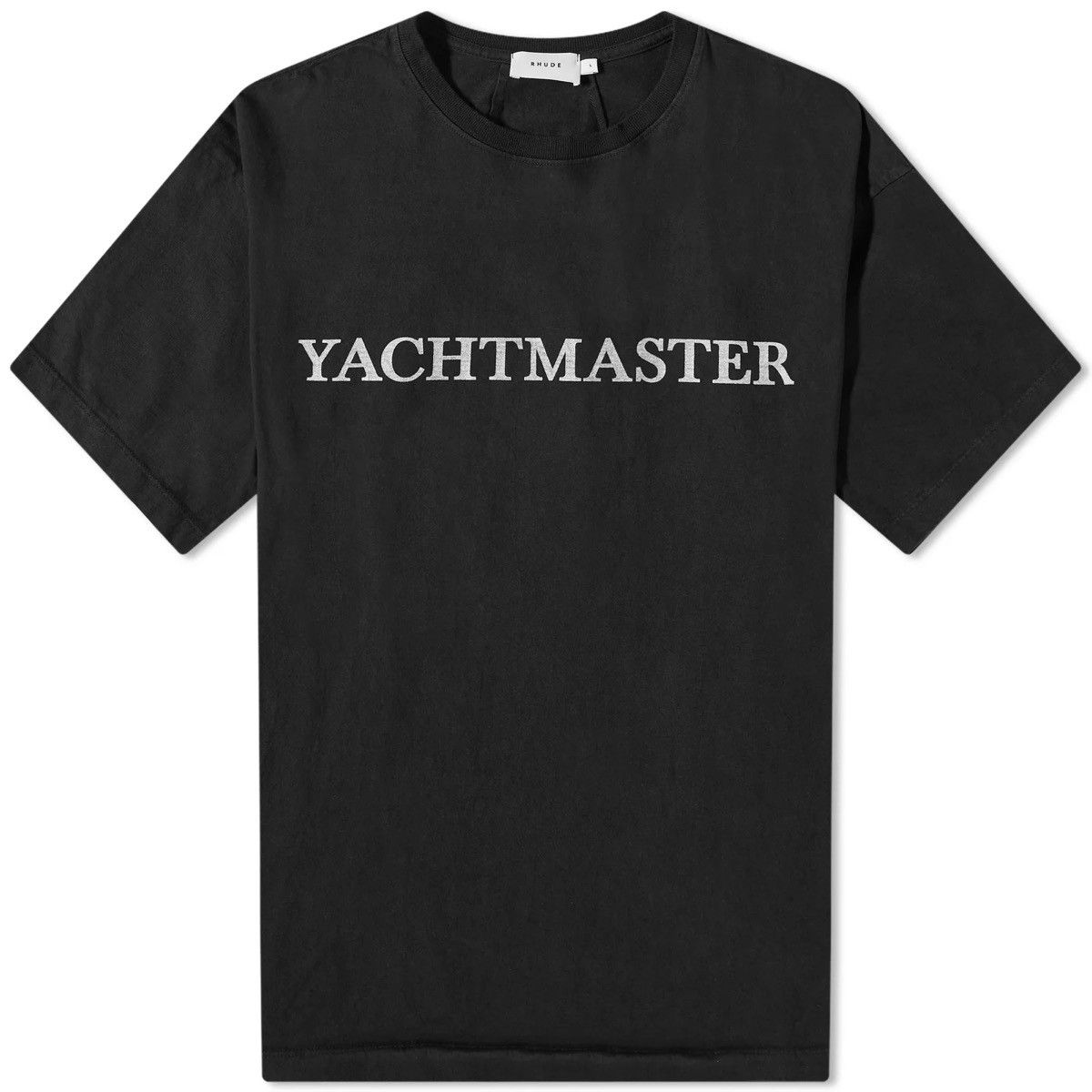 Rhude Rhude Yachtmaster black t-shirt Size US S / EU 44-46 / 1 - 1 Thumbnail