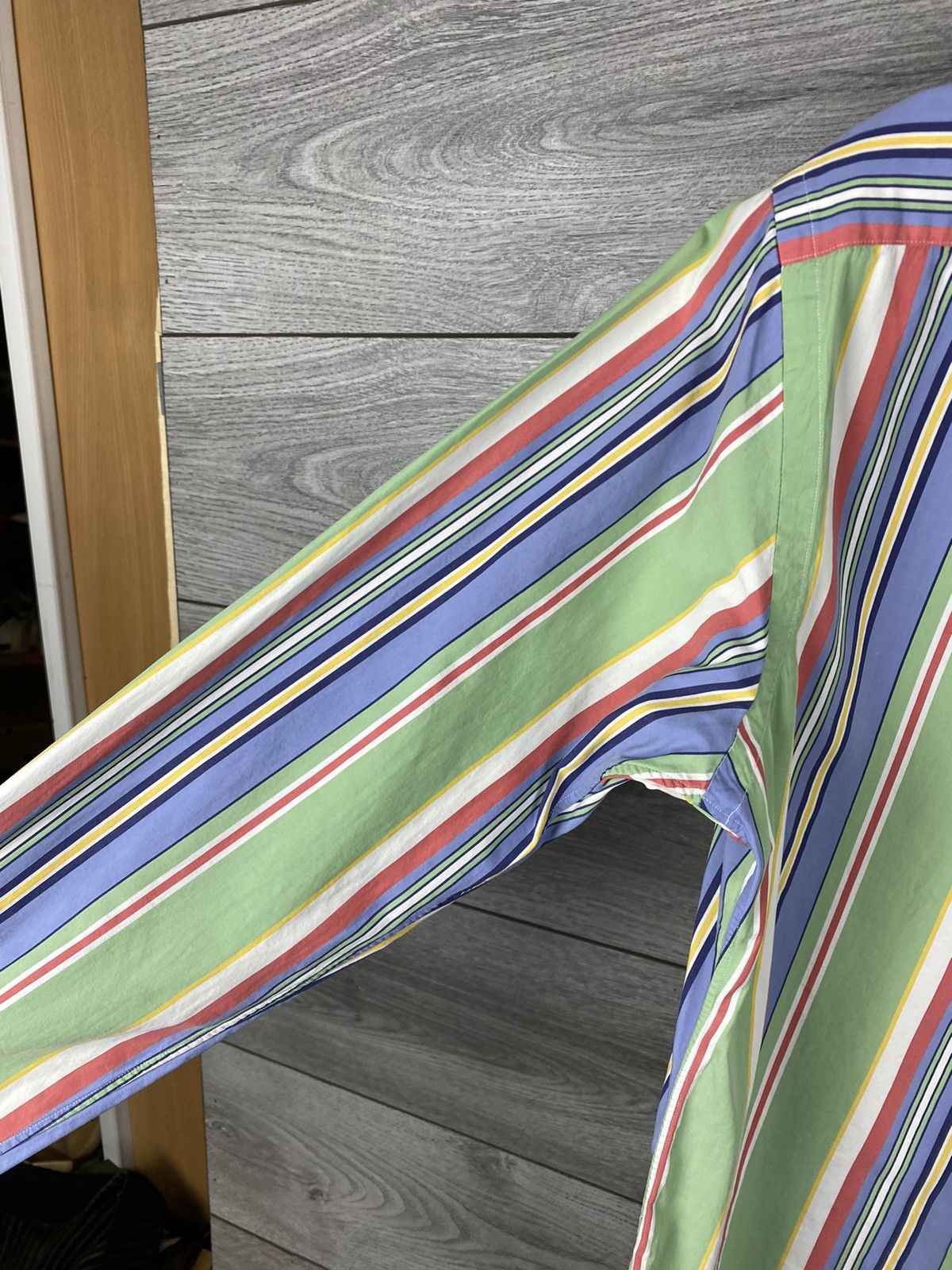 Polo Ralph Lauren Mens Vintage Polo Ralph Lauren Striped Shirt Button Up Size US M / EU 48-50 / 2 - 22 Thumbnail
