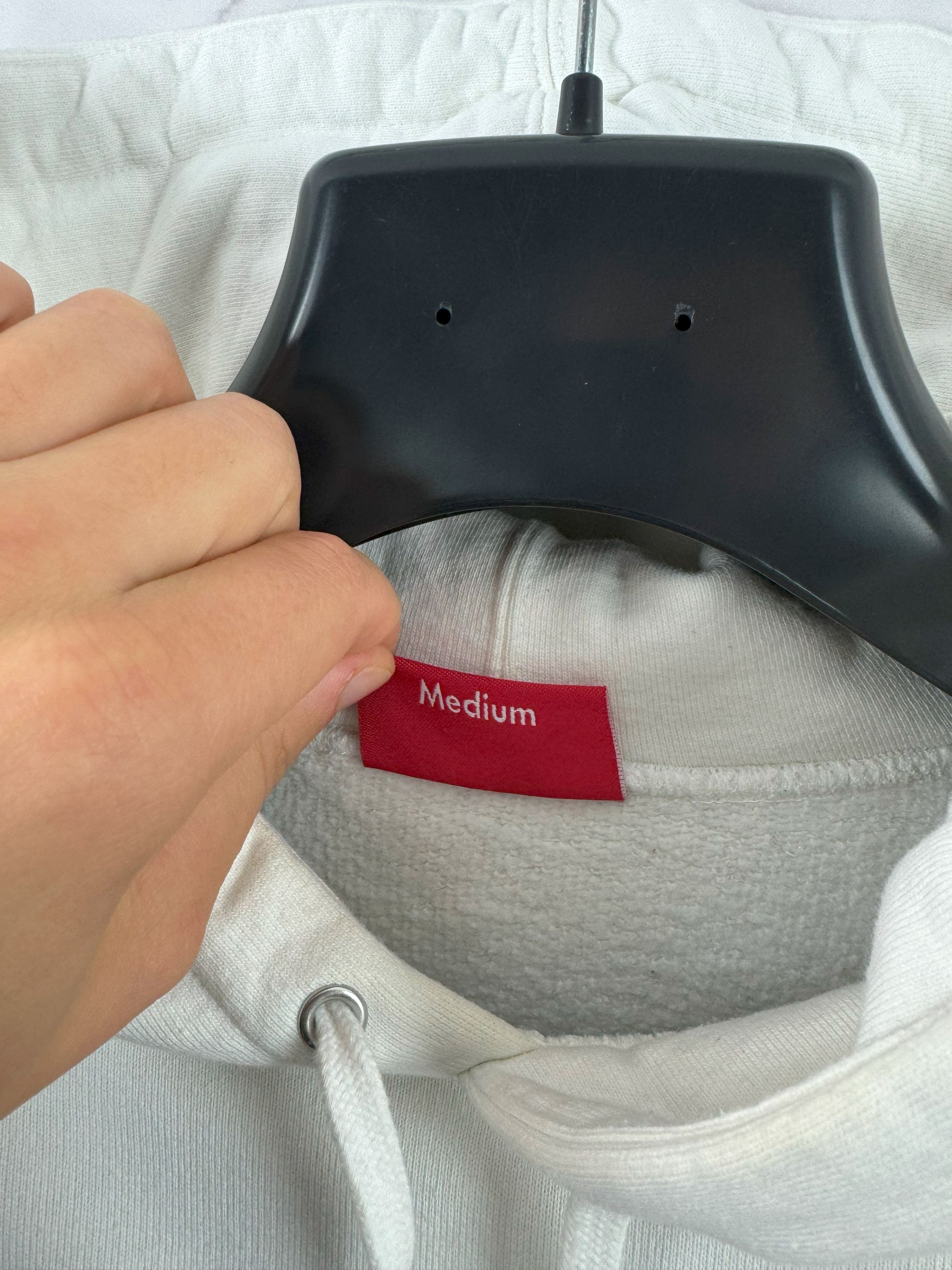 Supreme Supreme Milan Hooded Sweatshirt SS 2020 White Size M Size US M / EU 48-50 / 2 - 18 Thumbnail