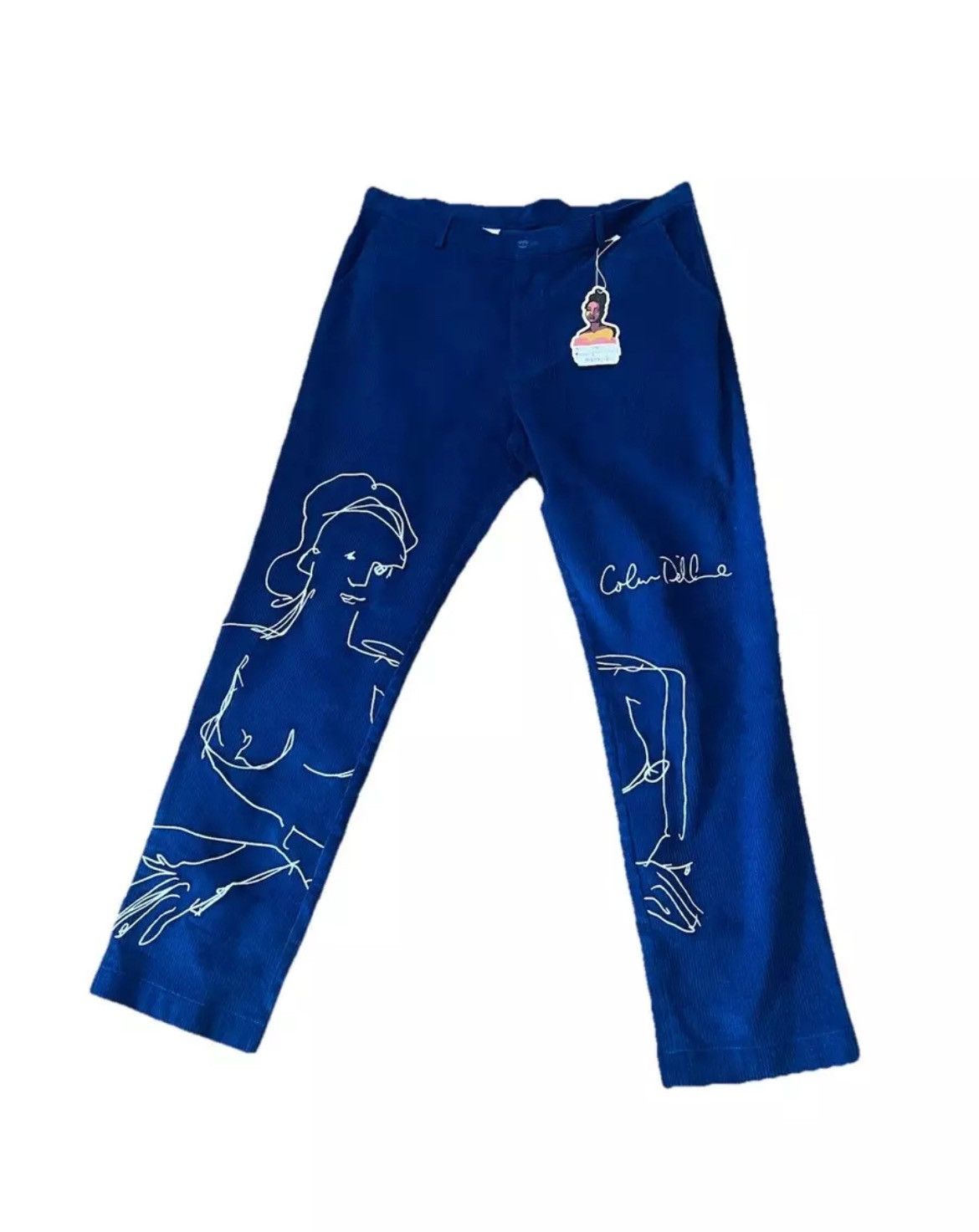 KidSuper KidSuper Embroidered Signature Suit Pants Size US 32 / EU 48 - 3 Thumbnail