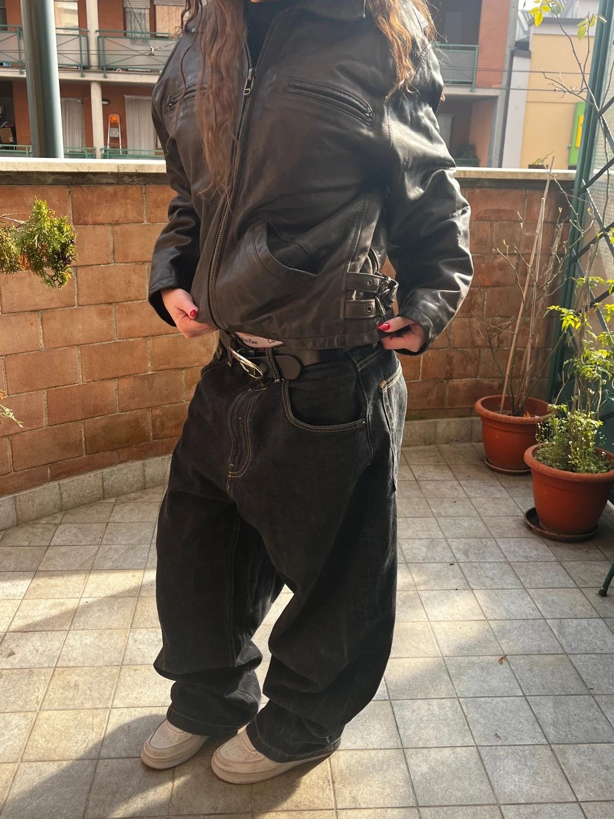Other Super Rare Leather Corporation Bomber Jacket Size US L / EU 52-54 / 3 - 2 Thumbnail