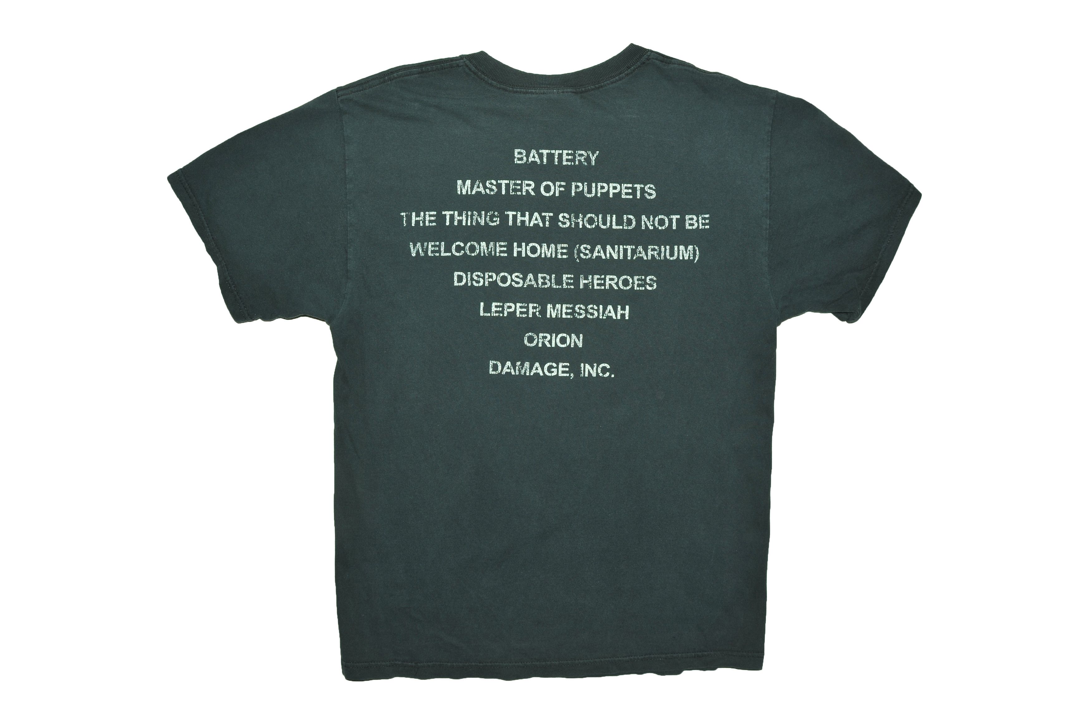 Vintage Vintage Metallica Master of Puppets T-shirt Size US M / EU 48-50 / 2 - 2 Thumbnail