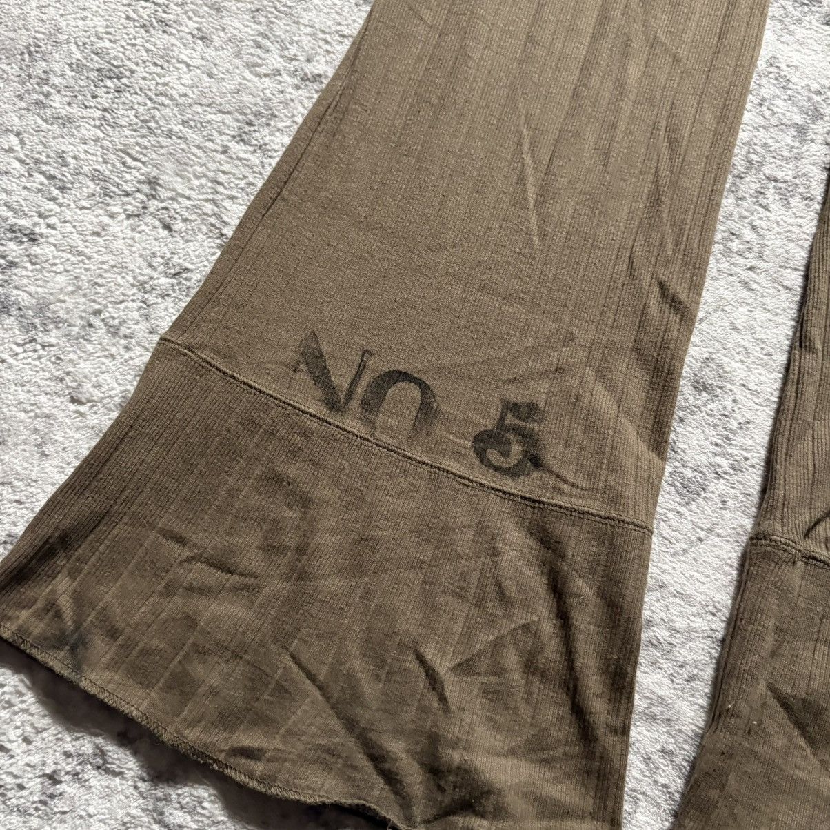 Share Spirit Homme Share Spirit Homme Ribbed Cotton Military Flared Sweatpants Size US 36 / EU 52 - 8 Thumbnail