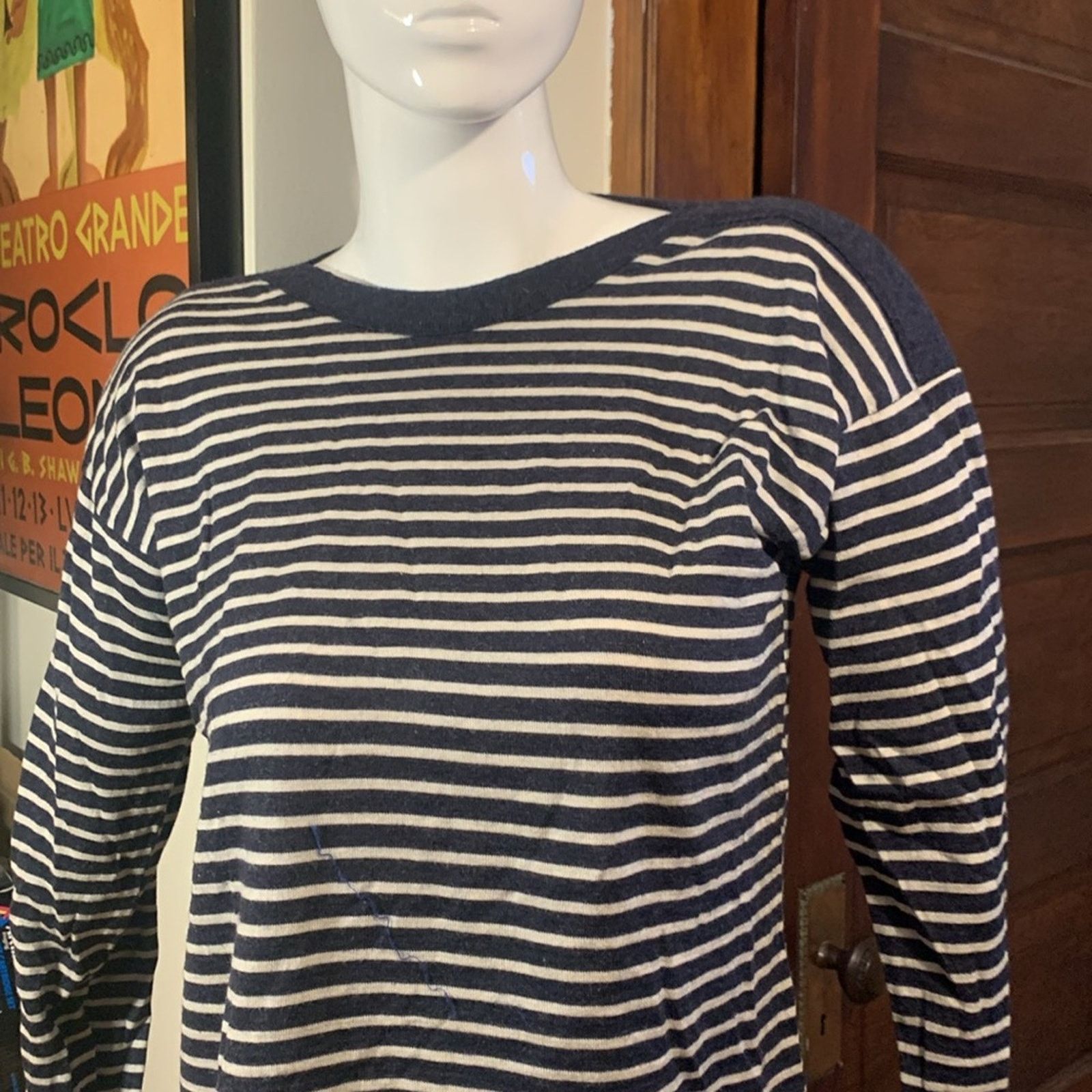 S.N.S. Herning S.N.S. Herning Denmark fisherman Breton knit boatneck Size L / US 10 / IT 46 - 6 Thumbnail