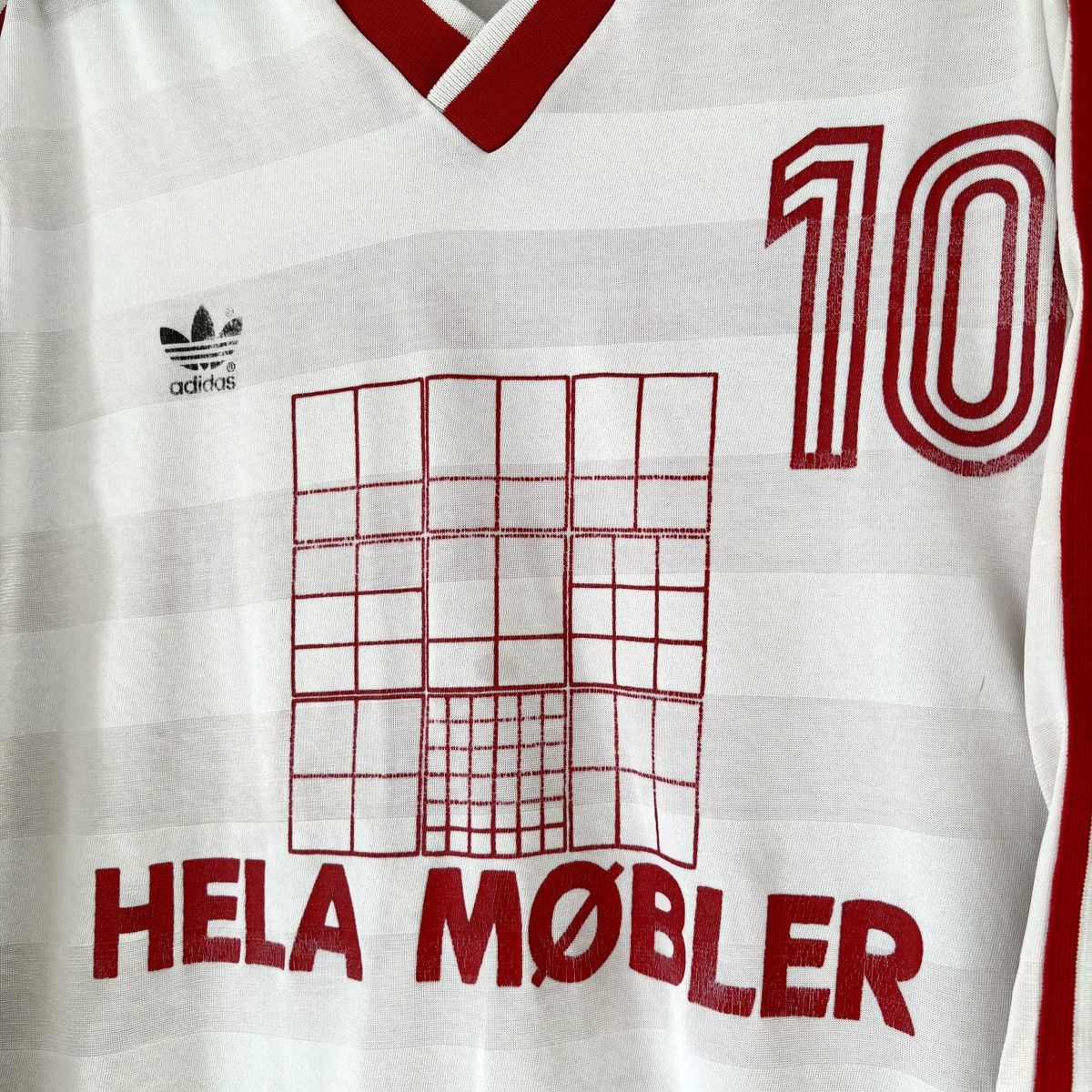 Adidas × Vintage 70s 80s Adidas Vintage West Germany Norway Soccer Jersey Kit Size US L / EU 52-54 / 3 - 3 Thumbnail