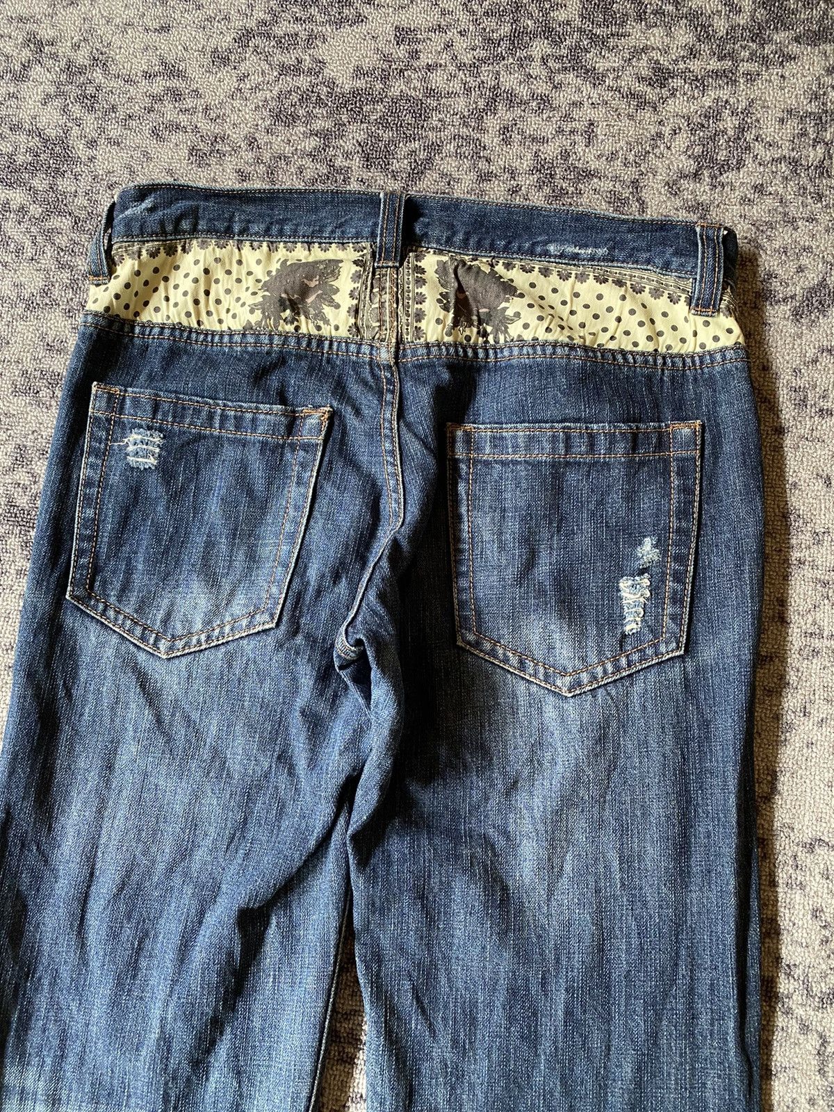 Hysteric Glamour Y2k Super Hakka ifsixwasnine distressed jeans Size US 30 / EU 46 - 3 Thumbnail