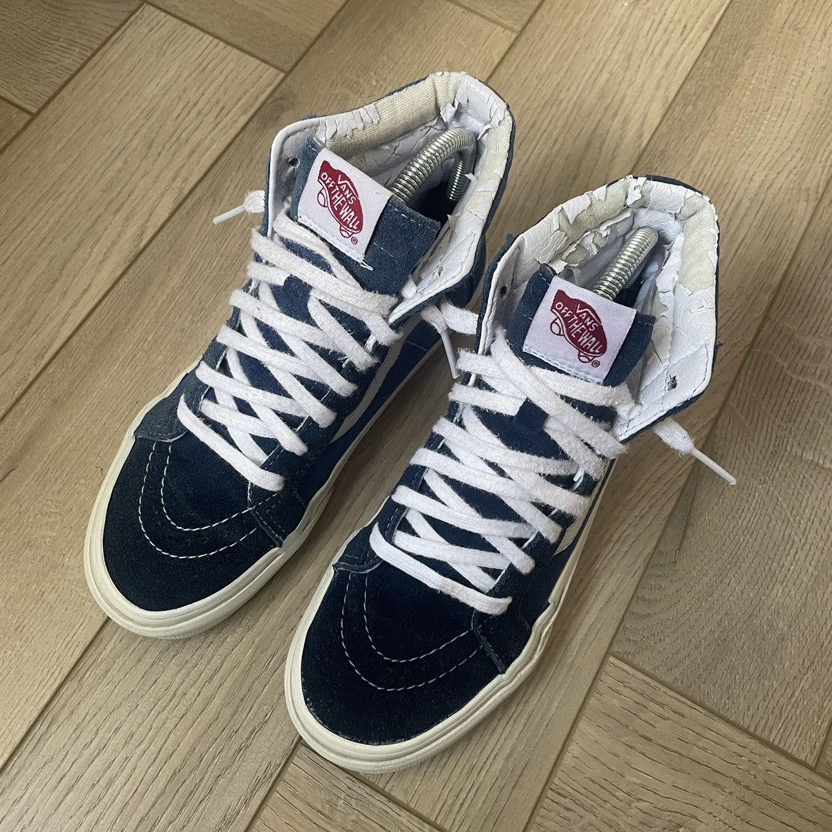 Vans Vans Off The Wall SK8-Hi Blue Size US 7.5 / IT 37.5 - 2 Thumbnail