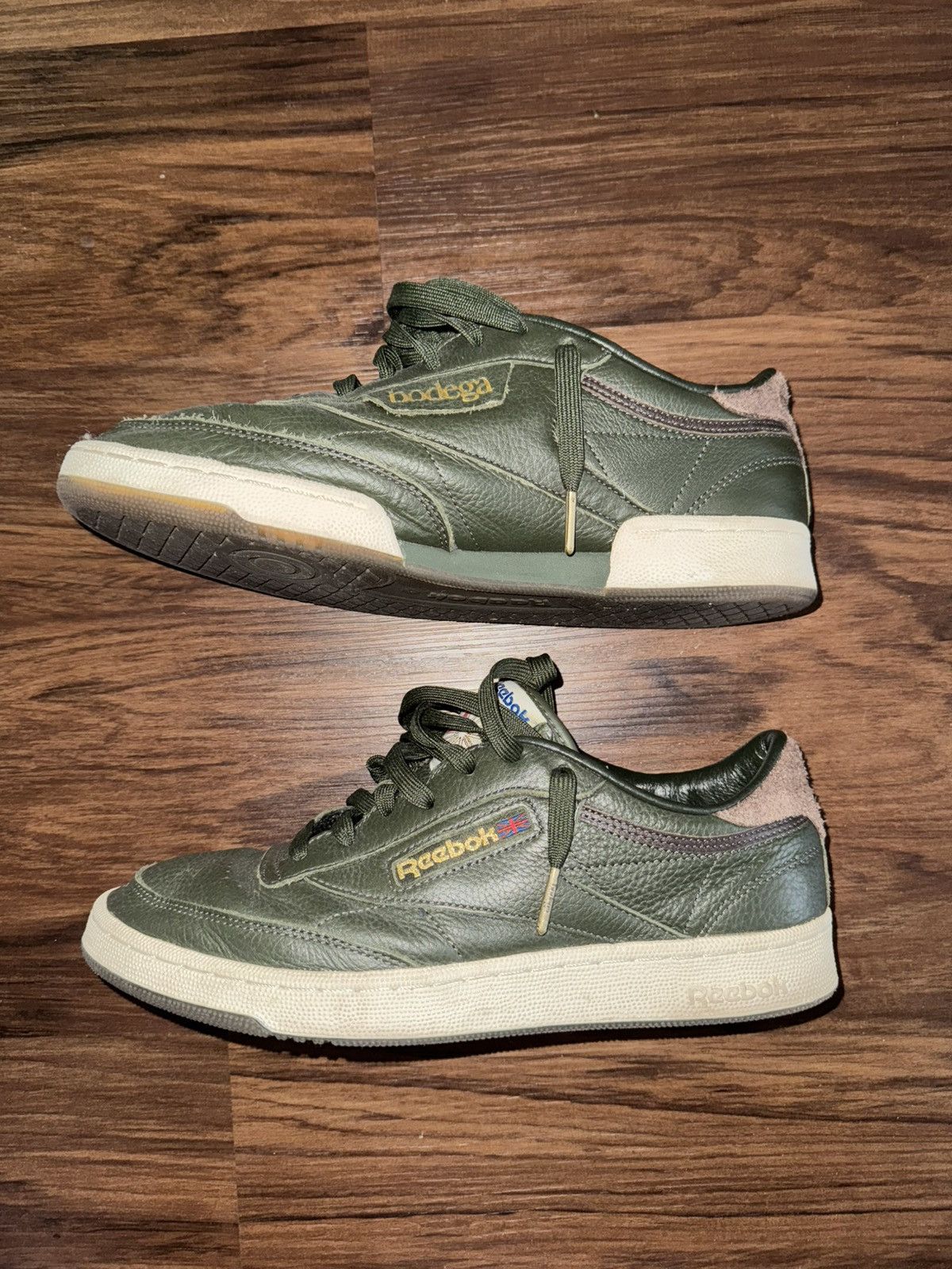 Bodega × Reebok Reebok Bodega x Club C 85 'Range Green' Size US 9 / EU 42 - 2 Thumbnail