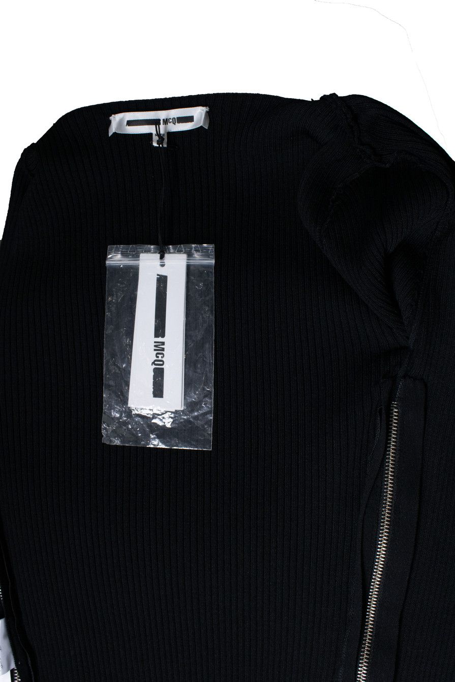 MCQ McQ, black knitted stretch dress Size XXS / US 00 / IT 34 - 6 Thumbnail
