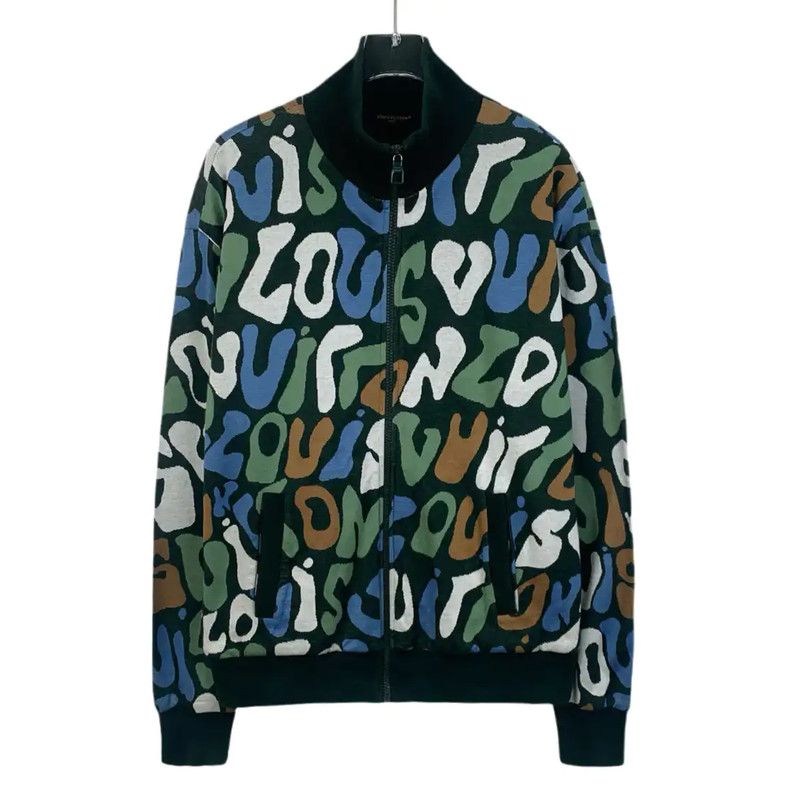 Louis Vuitton Louis Vuitton Women's Colorful Cotton Jacket 0089 Size L / US 10 / IT 46 - 1 Thumbnail