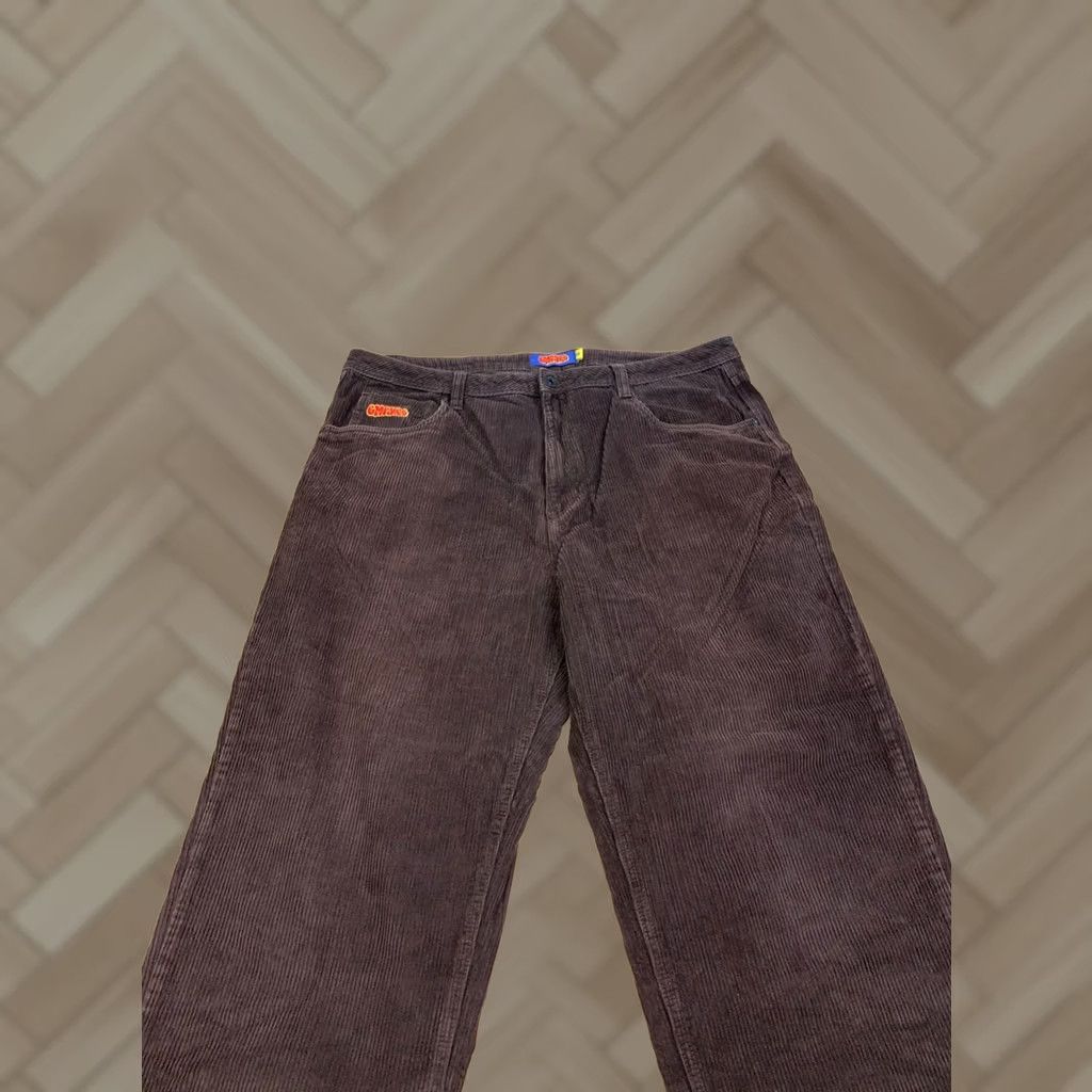 Empyre Empyre Corduroy Pants Men 38 Brown Baggy Skate Punk Faded 13176 Size US 38 / EU 54 - 1 Thumbnail