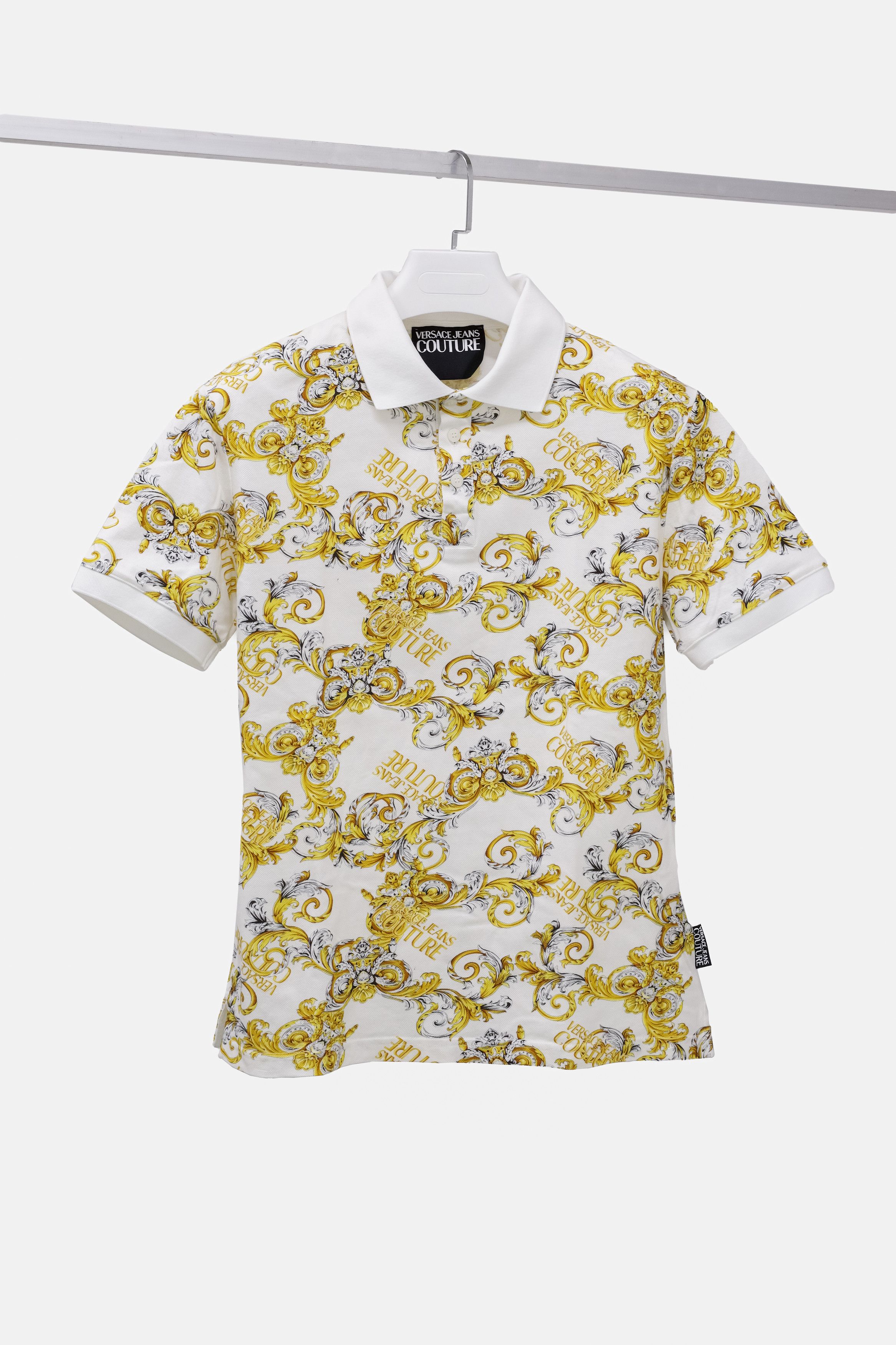 Versace Jeans Printed Polo Shirt