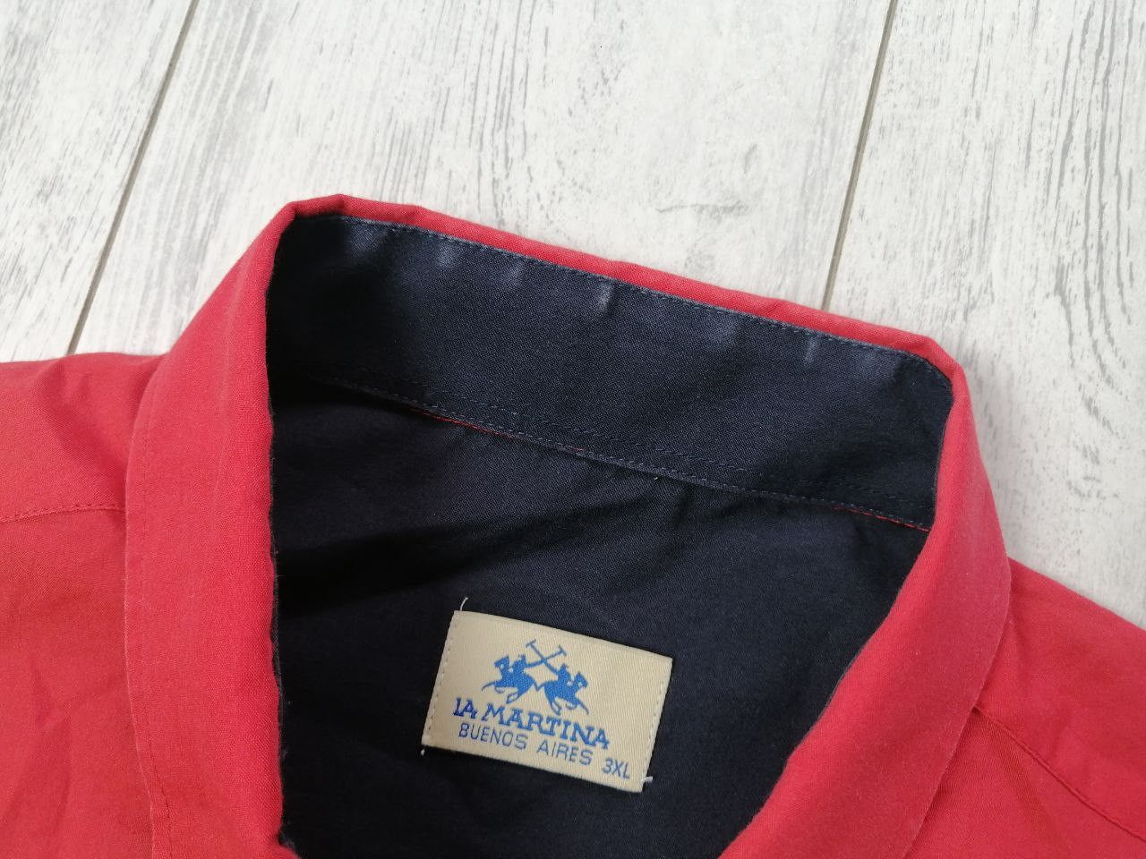 Ferrari × La Martina La Martina Buenos Aires & Ferrari Polo Team Red Shirt Size US XL / EU 56 / 4 - 10 Thumbnail
