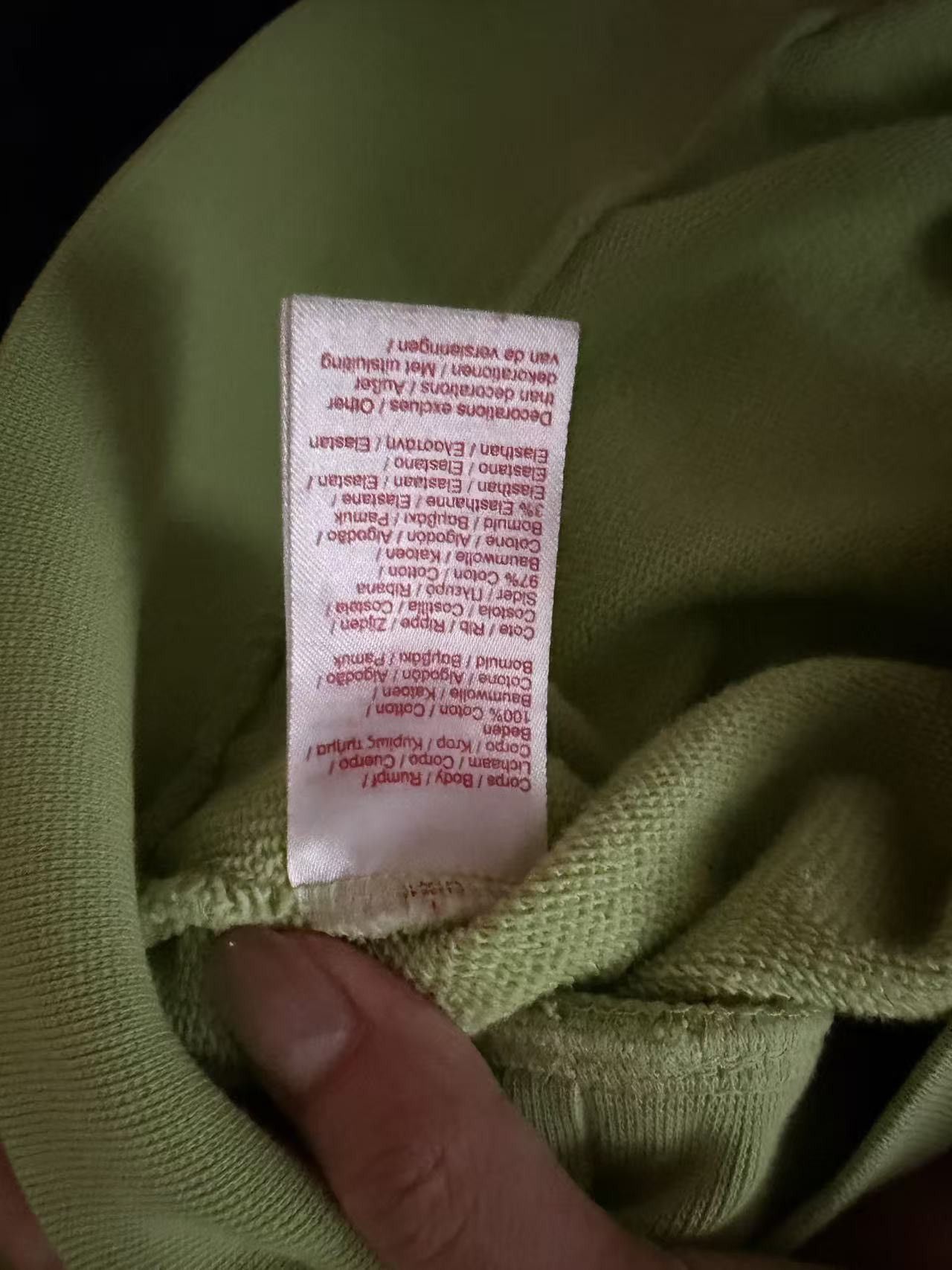 Lacoste × Supreme Supreme Lacoste crewneck 2018 Size US L / EU 52-54 / 3 - 5 Thumbnail