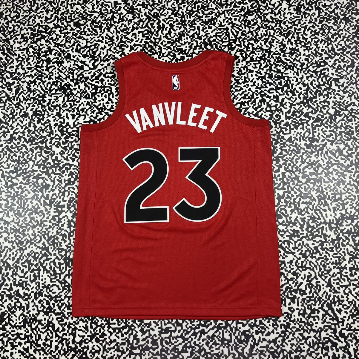Vintage Y2K Nike VanVleet Toronto Raptors NBA Jersey Retro