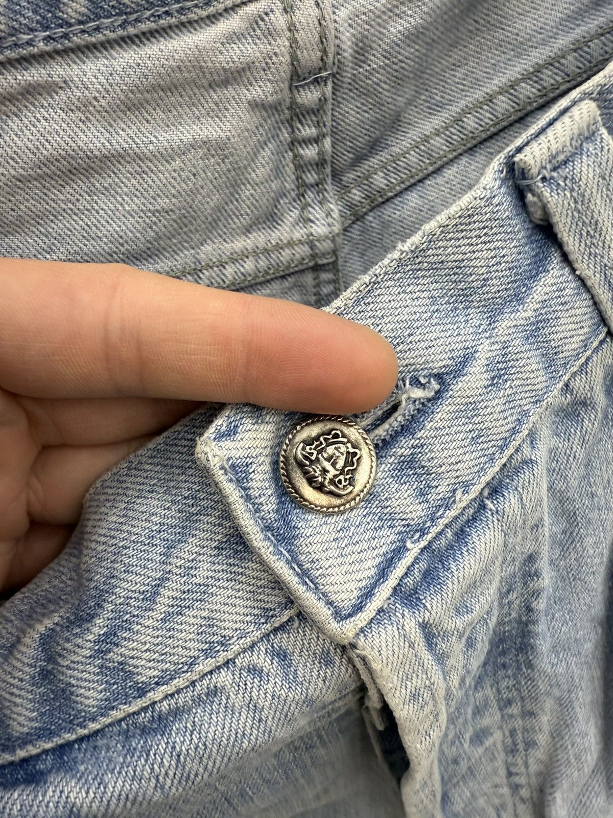 Versace Archive Versace Jeans Signature Denim Jeans Size US 34 / EU 50 - 5 Thumbnail