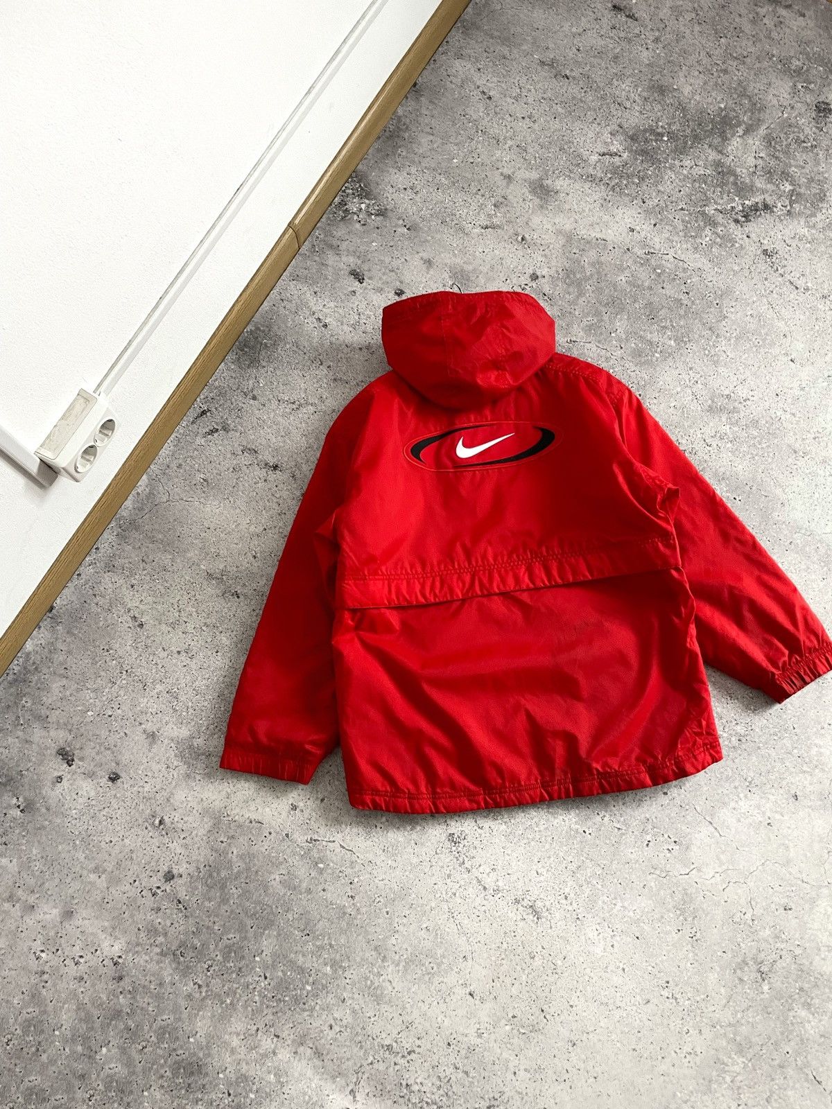 Nike × Vintage Vintage Nike Embroidered Big Logo Jacket Size US S / EU 44-46 / 1 - 2 Thumbnail
