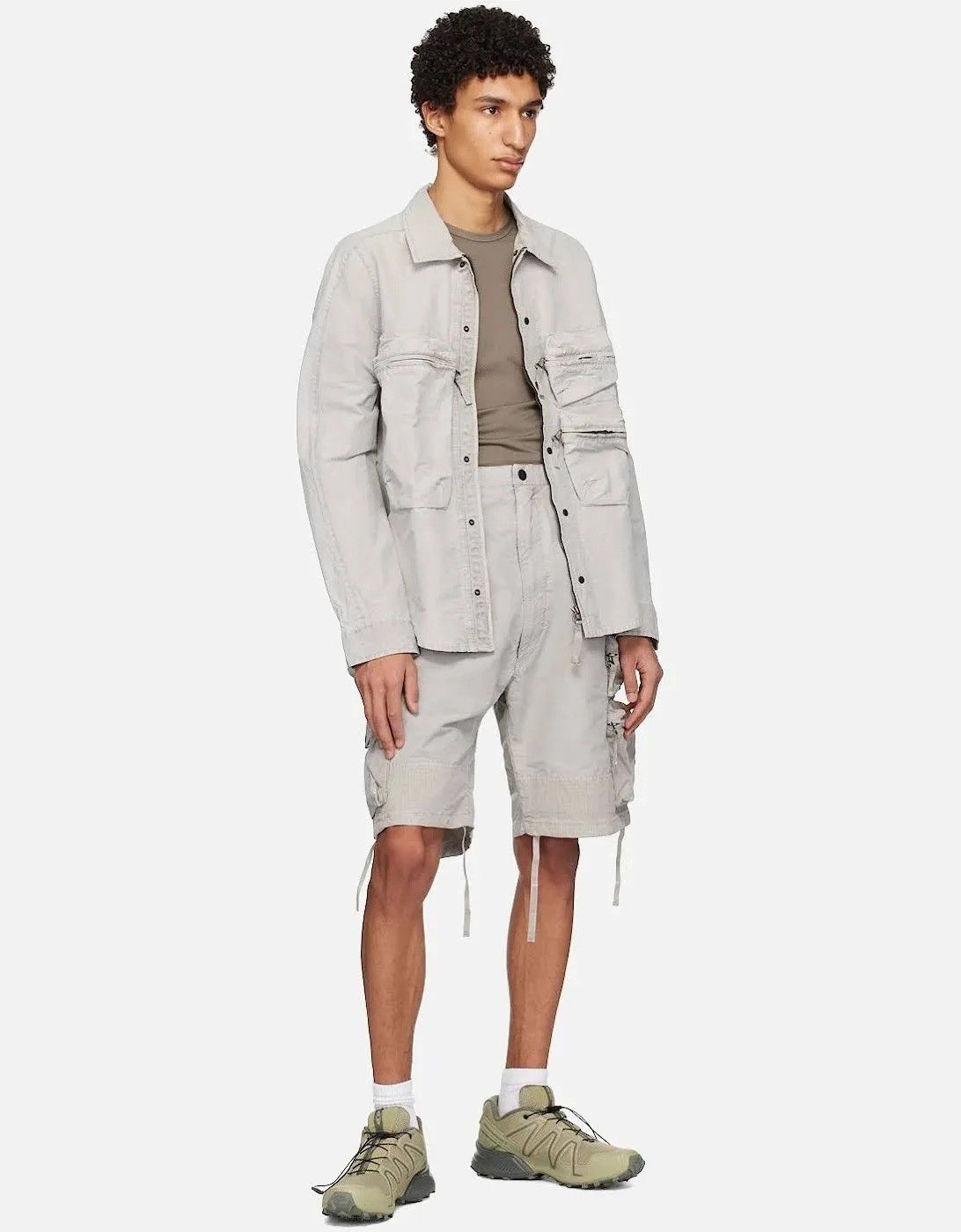 Nemen !DS! SS23 Nemen Multipocket Parachute Vulcan Soil Shorts Size US 36 / EU 52 - 4 Thumbnail