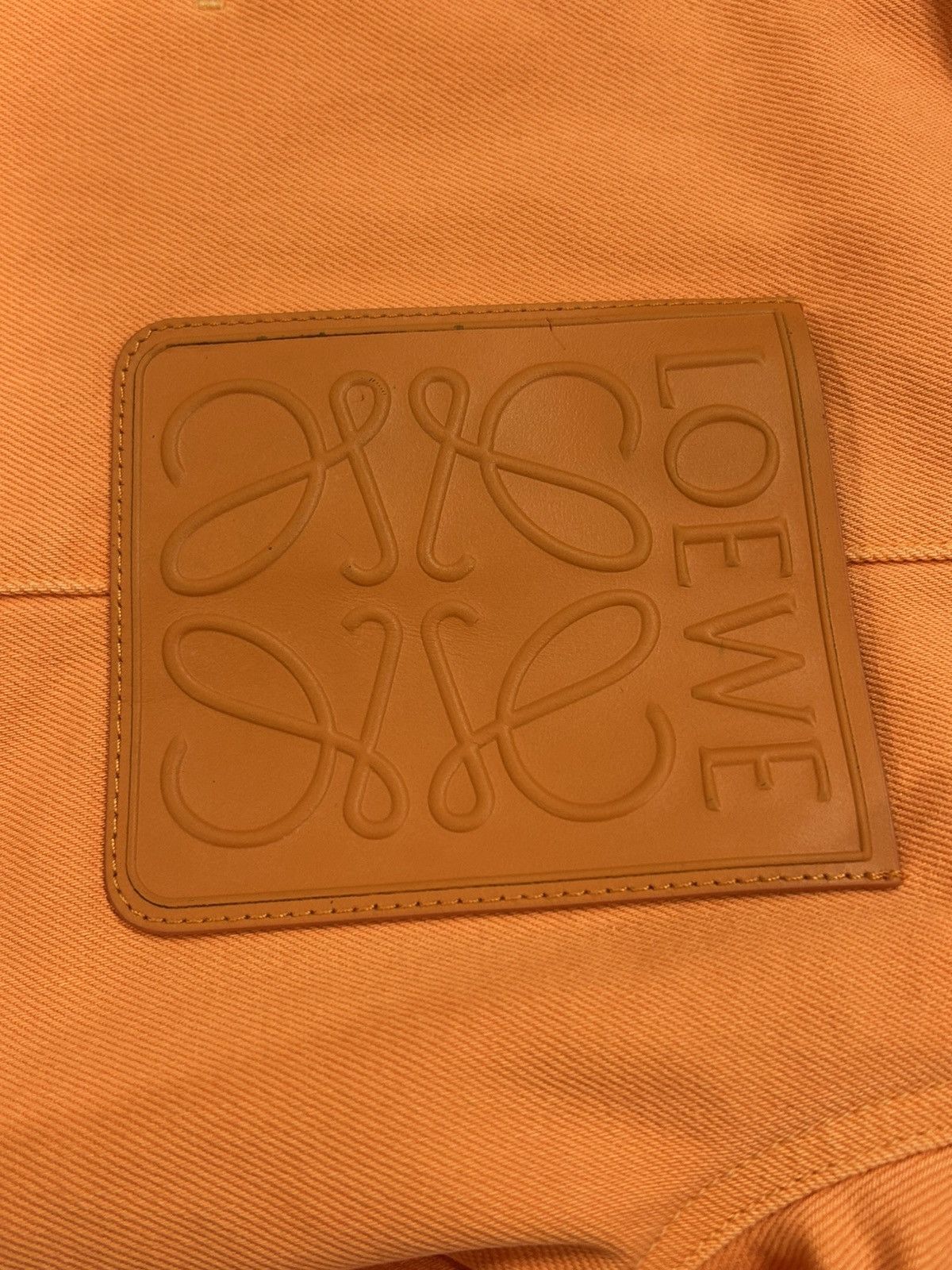 Loewe Loewe Anagram Denim Workwear Jacket - Orange Size US M / EU 48-50 / 2 - 5 Thumbnail