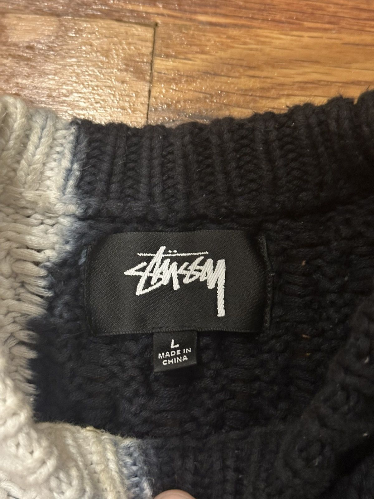 Stussy Stussy pigment dyed Fisherman Sweater Size US L / EU 52-54 / 3 - 4 Thumbnail