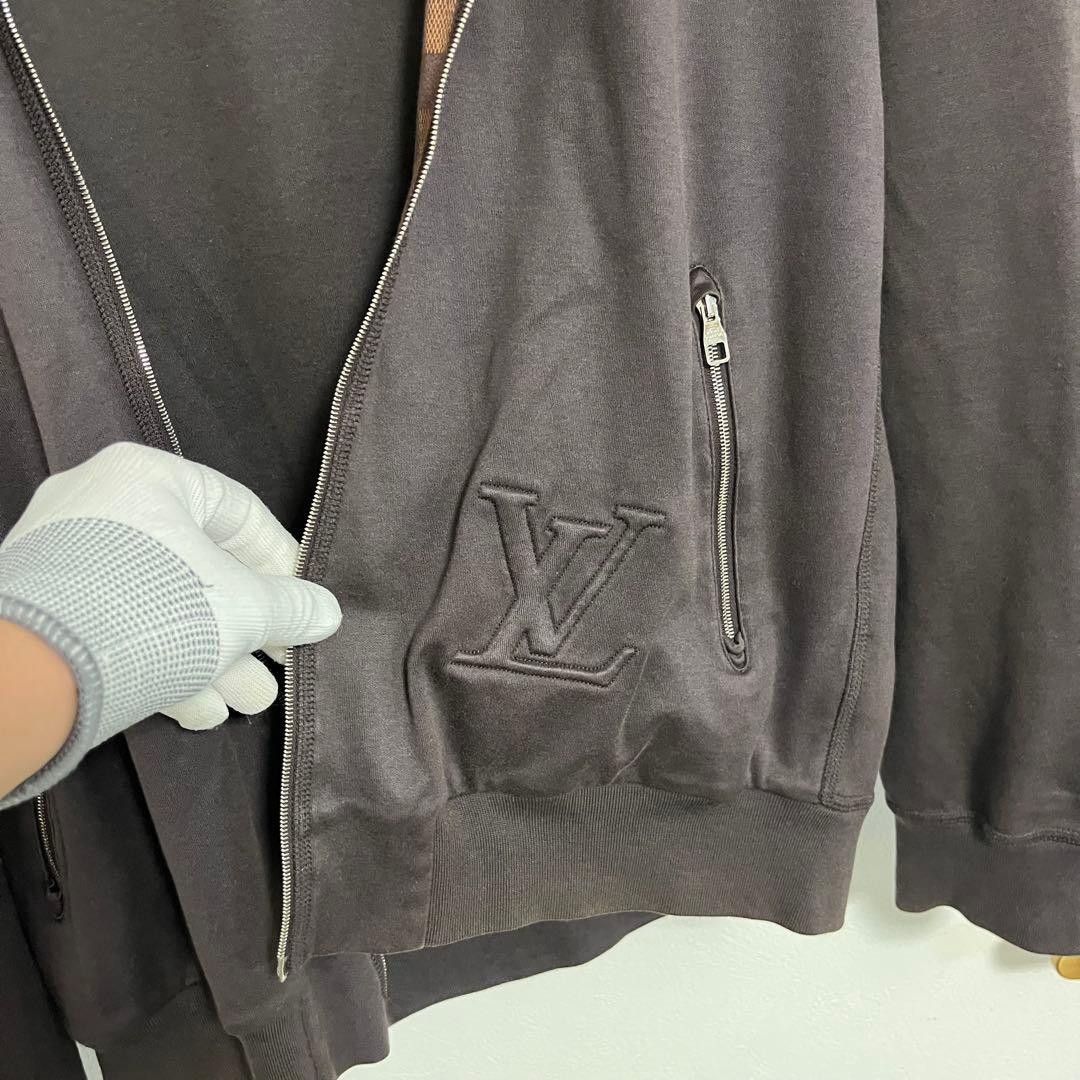Louis Vuitton Louis Vuitton Damier Logo Hoodie Parka Brown Size US M / EU 48-50 / 2 - 3 Thumbnail
