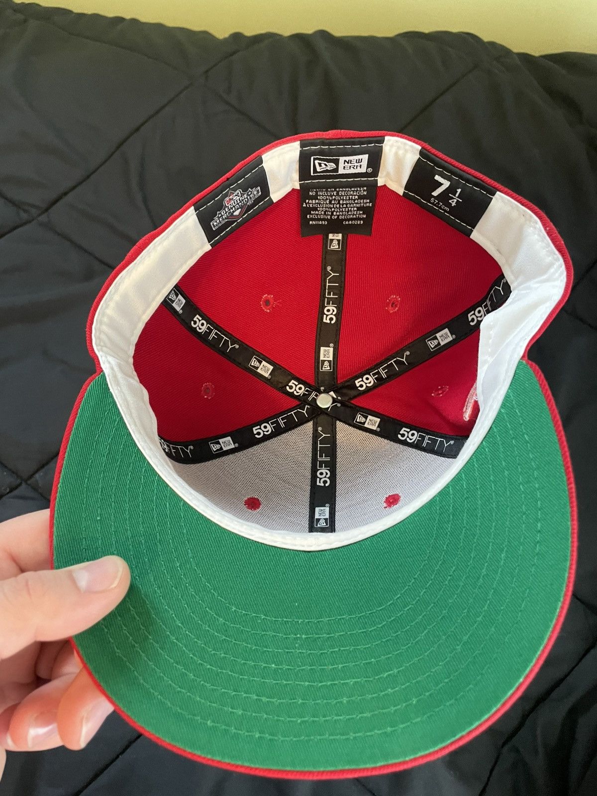 New Era Rochester Red Wings Milb New Era cap size 7 1/4 Size ONE SIZE - 5 Thumbnail