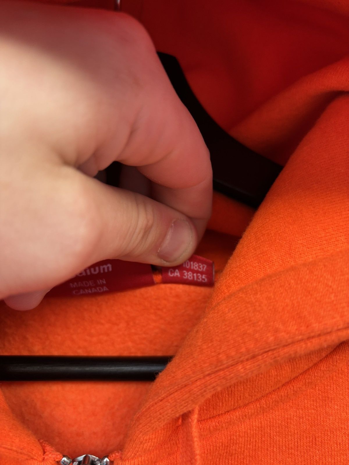 Supreme Supreme heavyweight orange zip Size US M / EU 48-50 / 2 - 5 Thumbnail