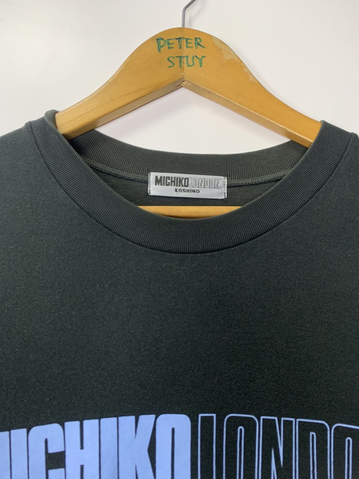 Michiko Koshino London × Vintage Vintage Michiko Koshino London Logo t-shirt Size US M / EU 48-50 / 2 - 4 Thumbnail