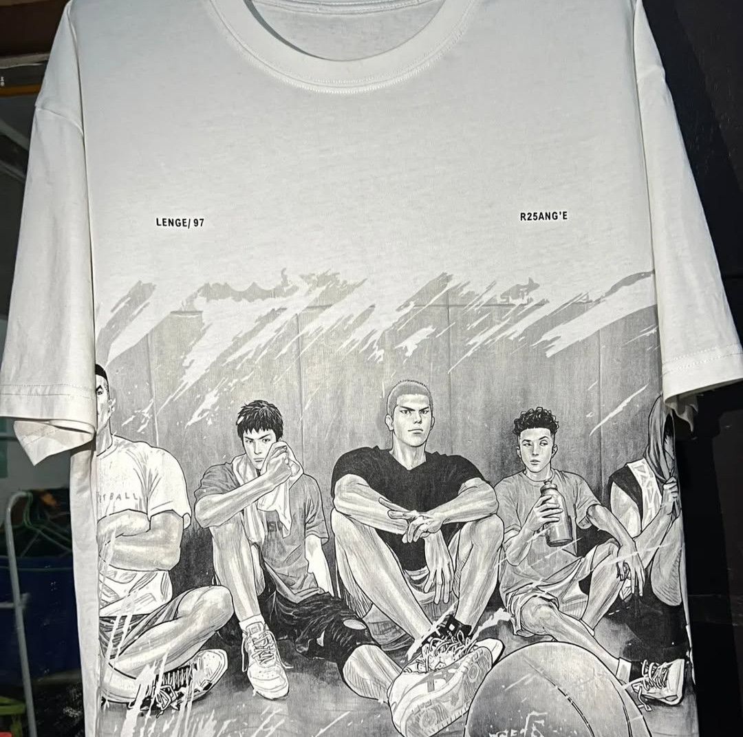 Anime SLAMDUNK VINTAGE Shirt Size US XL / EU 56 / 4 - 4 Thumbnail