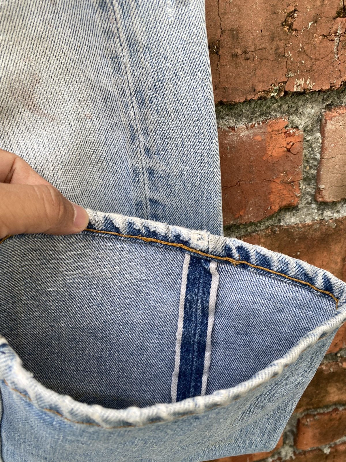 Levi's Vintage Clothing W32x31 Vintage levi's 501 redline distressed dirt USA Size US 32 / EU 48 - 5 Thumbnail