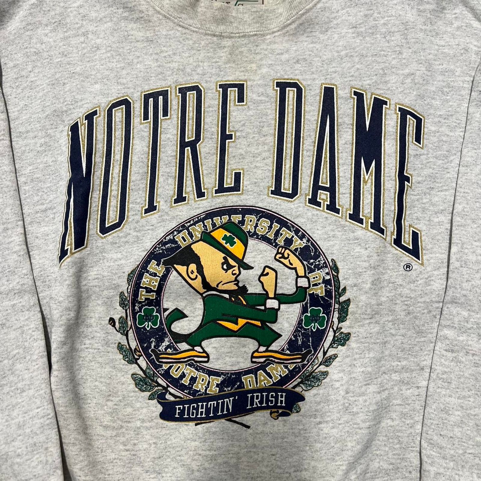 Nike × Russell Athletic Vintage Notre Dame crewneck sweatshirt size XL sportswear Size US XL / EU 56 / 4 - 5 Thumbnail
