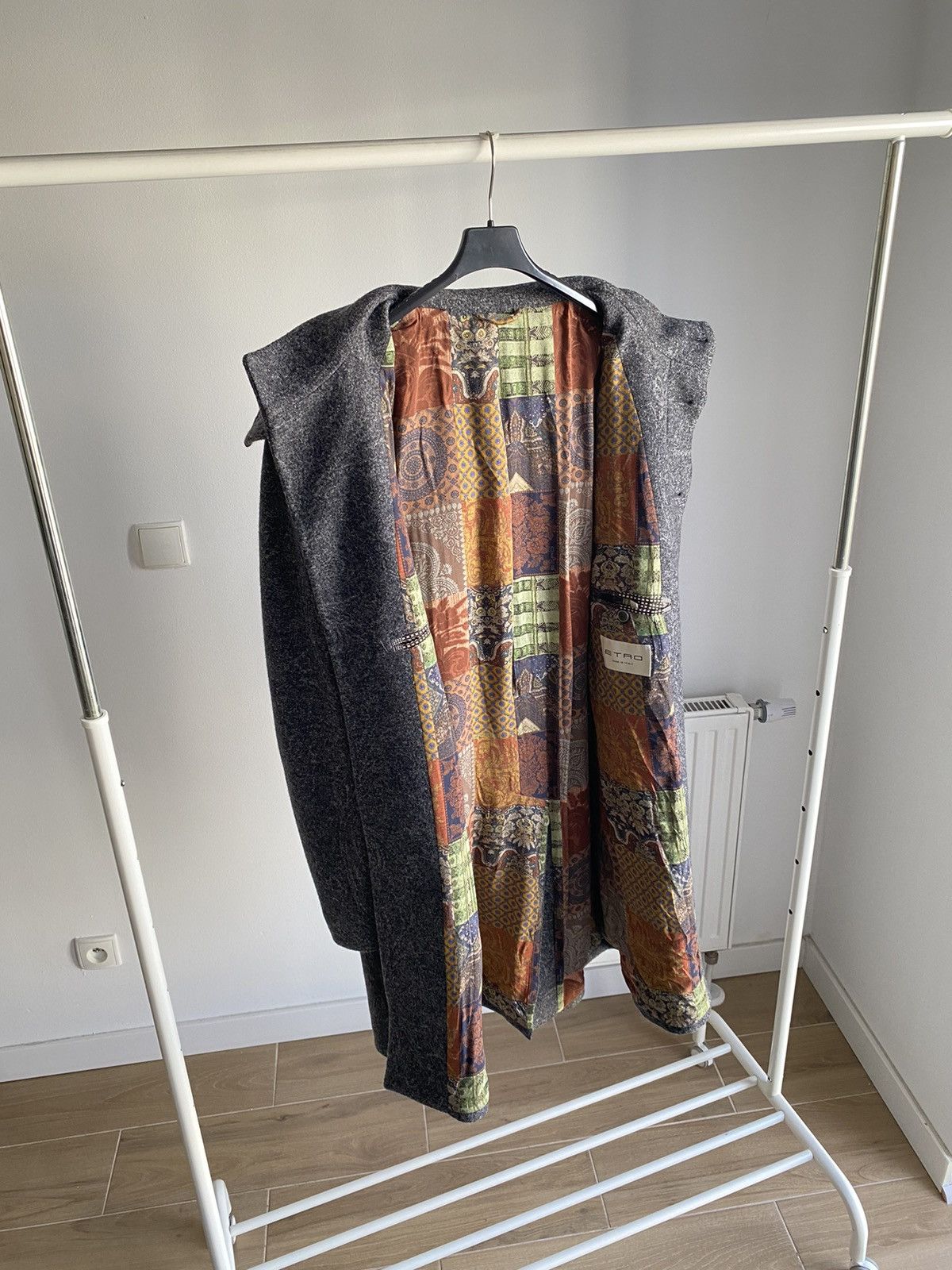 Etro Etro Wool Coat Size US L / EU 52-54 / 3 - 12 Thumbnail
