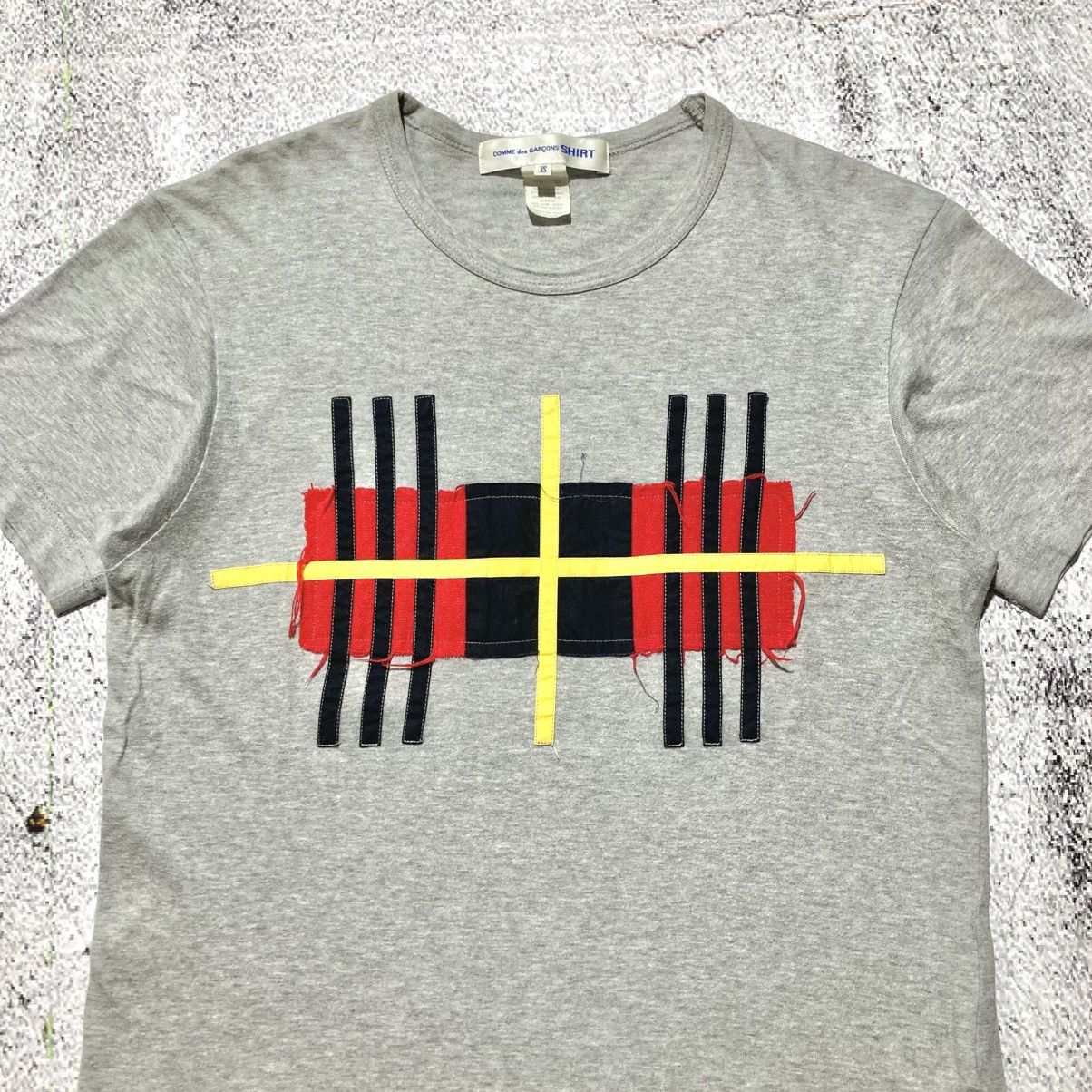 Comme des Garcons SHIRT 🇫🇷 Comme Des Garcons Shirt Geometry Patch T-shirt Designer Size US S / EU 44-46 / 1 - 2 Thumbnail