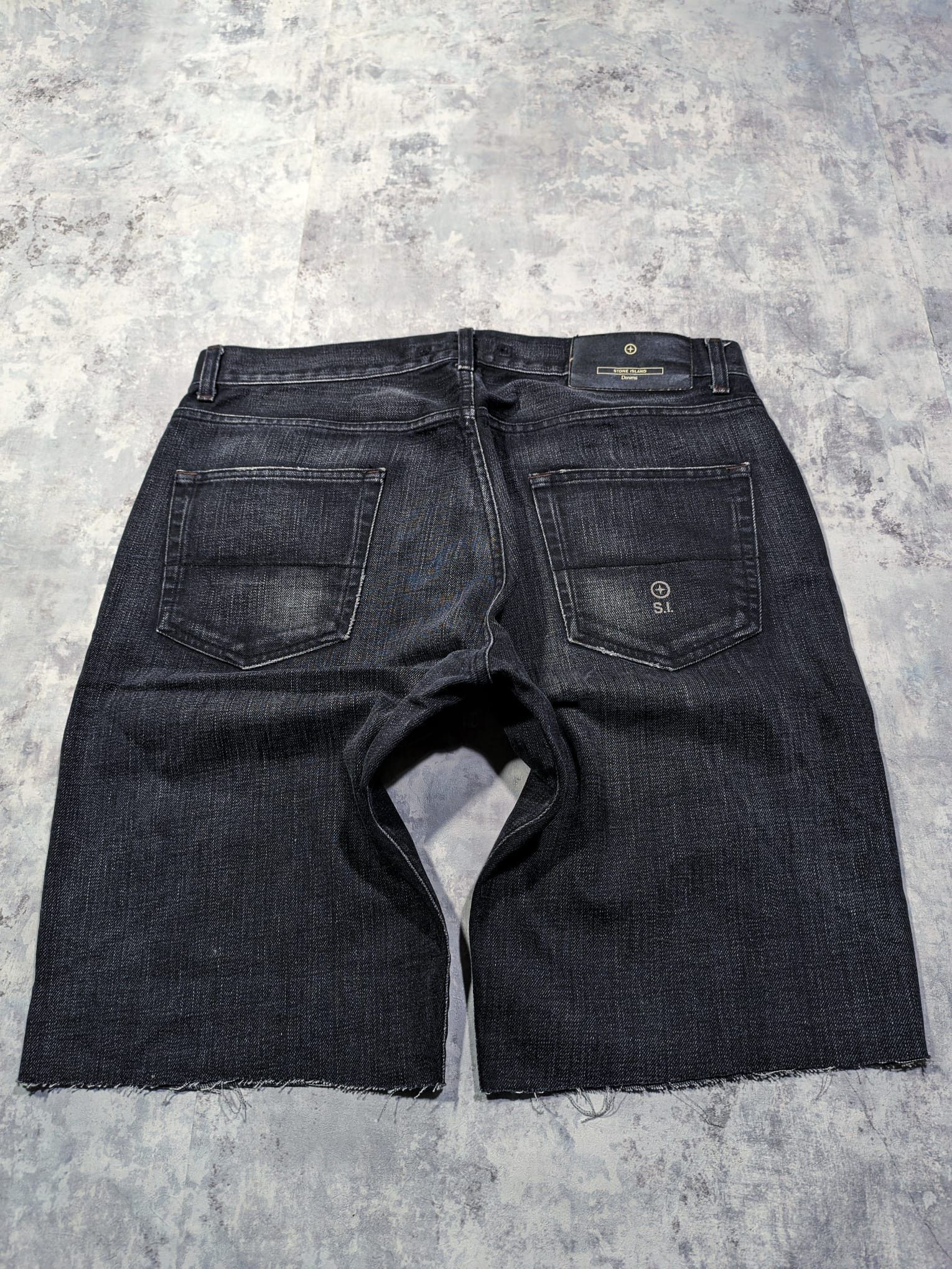 Stone Island × Vintage stone island aw 2006 cutoff denim shorts jorts archive Size US 36 / EU 52 - 5 Thumbnail